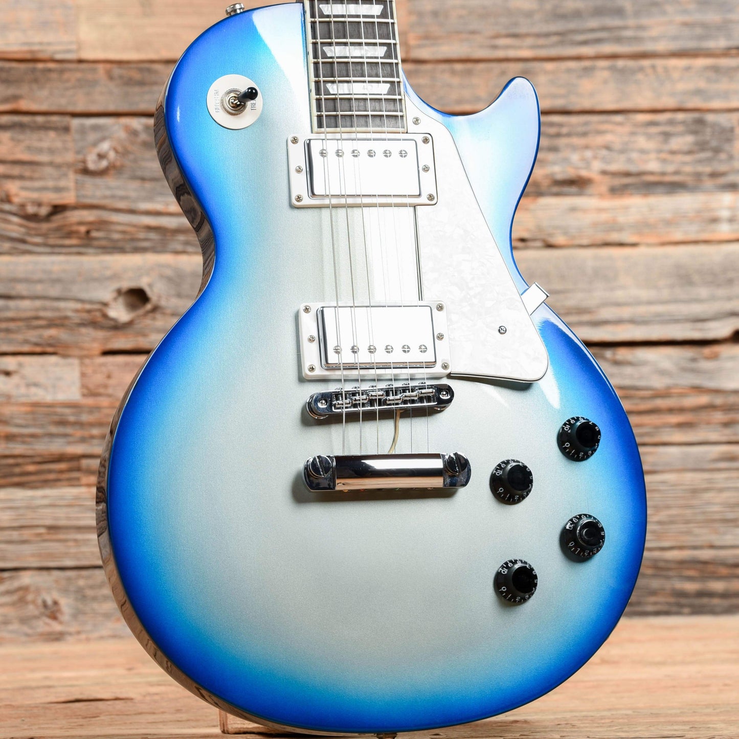 Gibson Les Paul Robot Metallic Blue Burst 2008 Electric Guitars / Solid Body