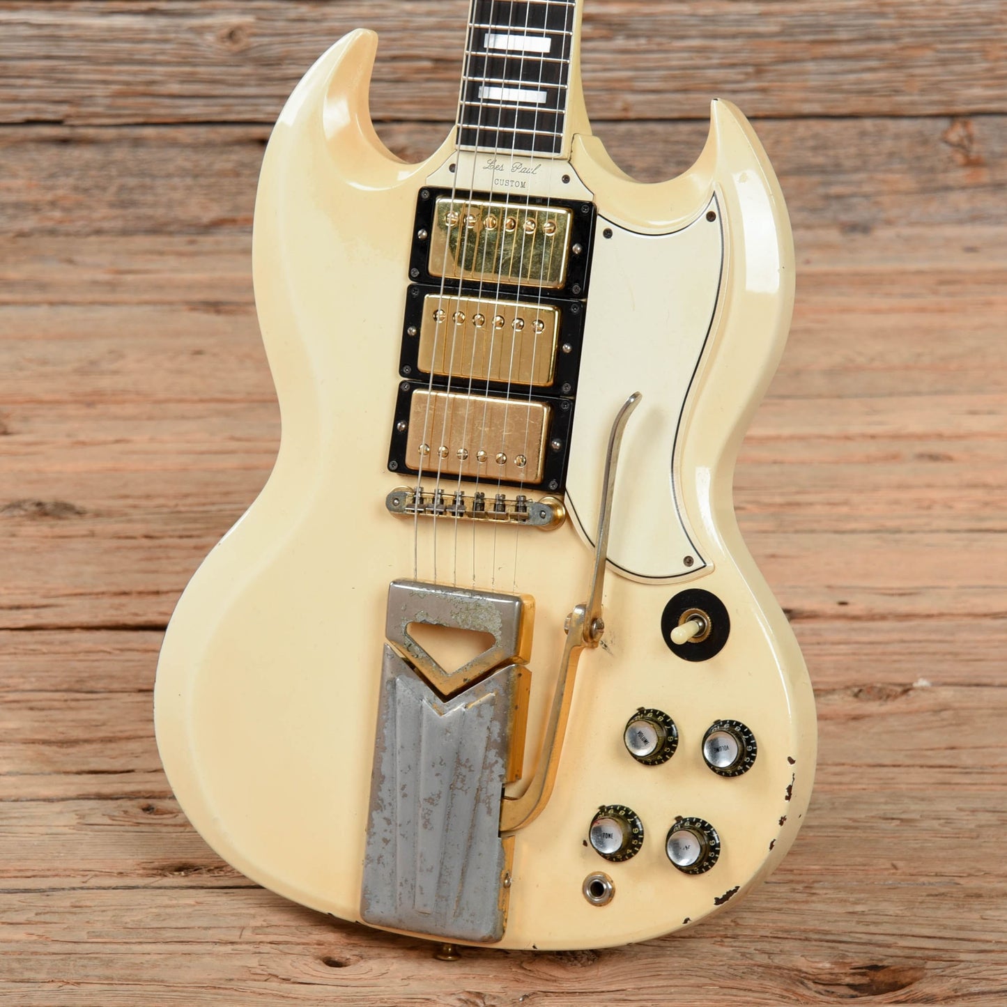 Gibson Les Paul (SG) Custom Polaris White 1962 Electric Guitars / Solid Body