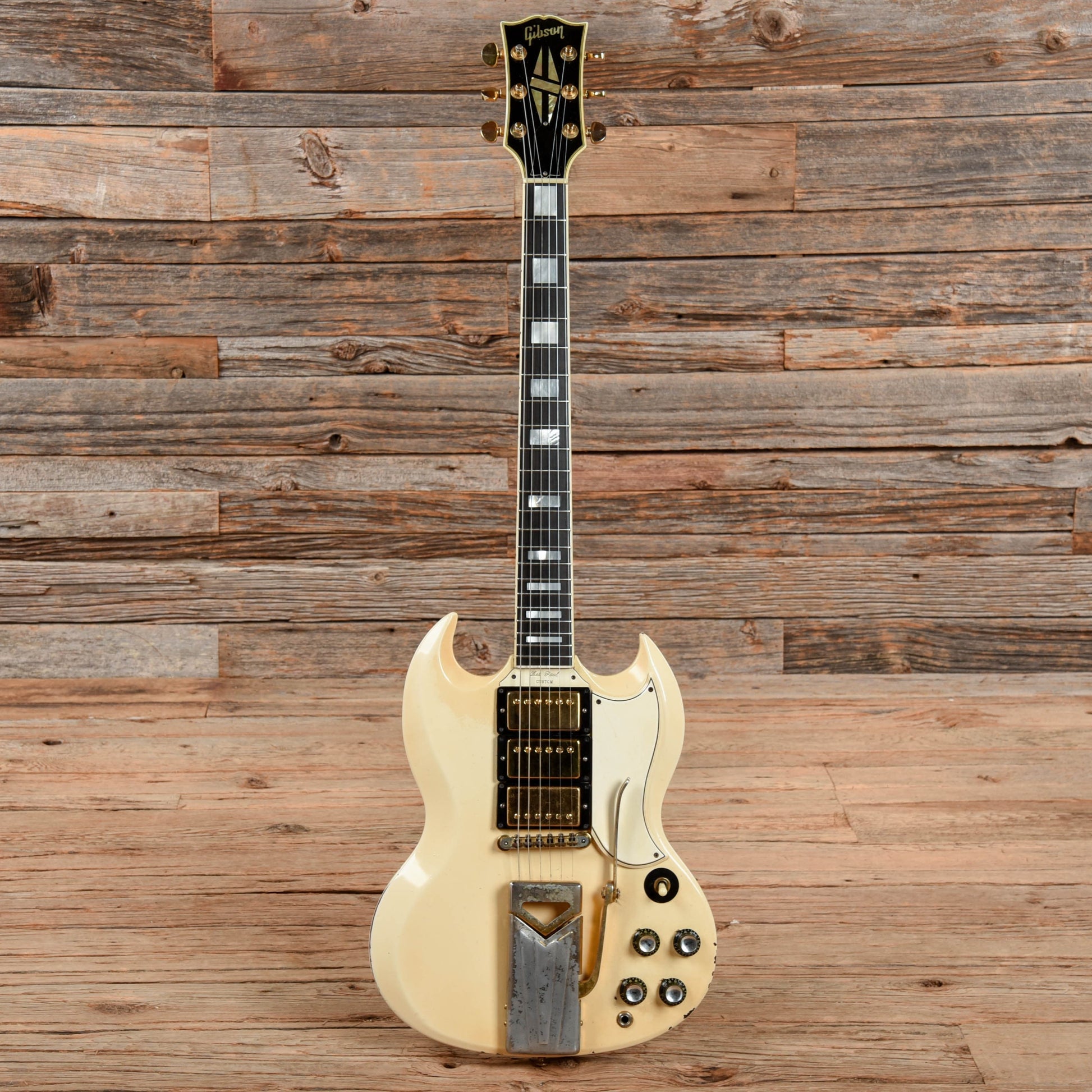 Gibson Les Paul (SG) Custom Polaris White 1962 Electric Guitars / Solid Body