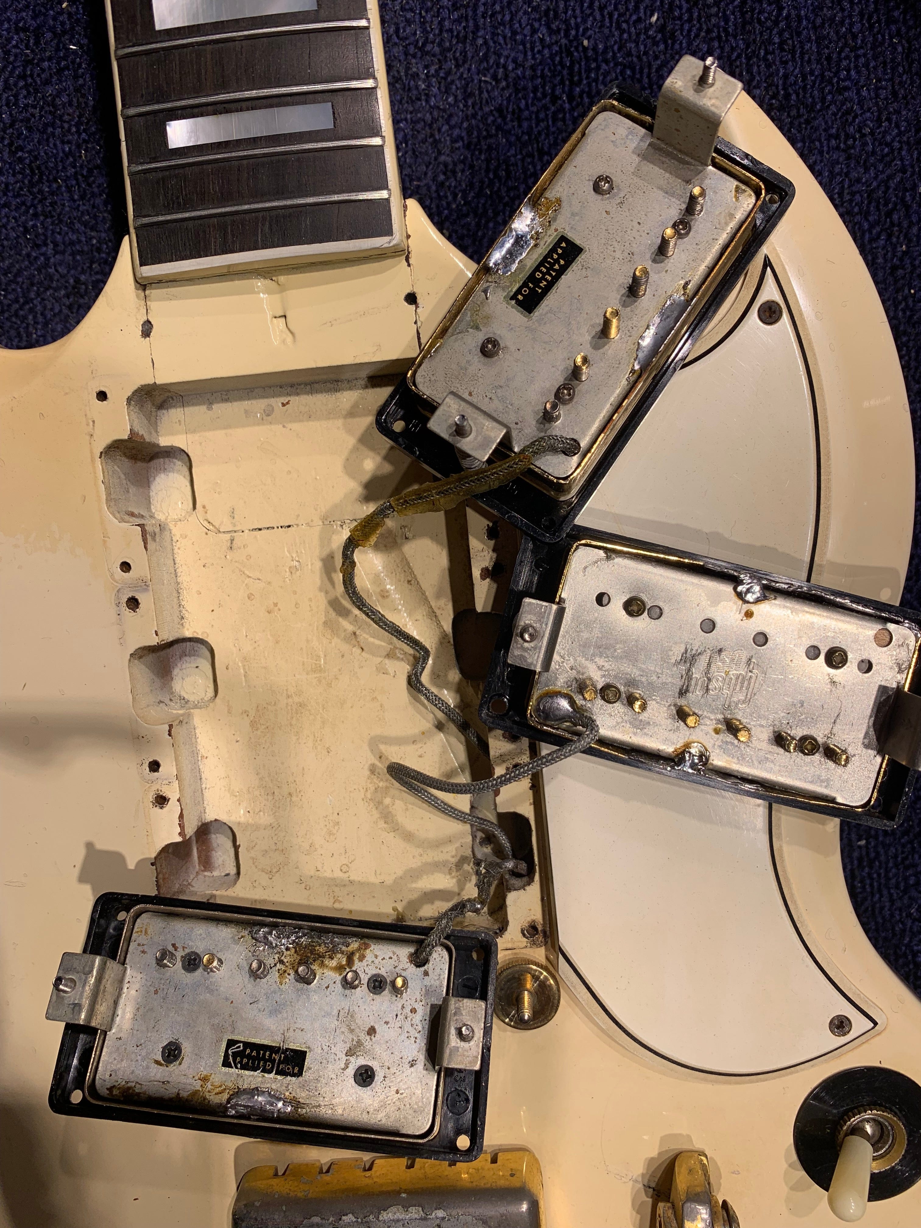 Gibson Les Paul (SG) Custom Polaris White 1962 Electric Guitars / Solid Body