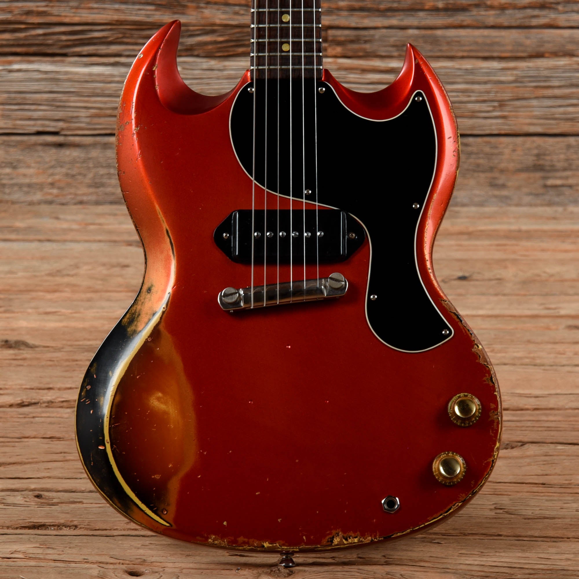 Gibson Les Paul SG Junior Candy Apple Red 1961 – Chicago Music