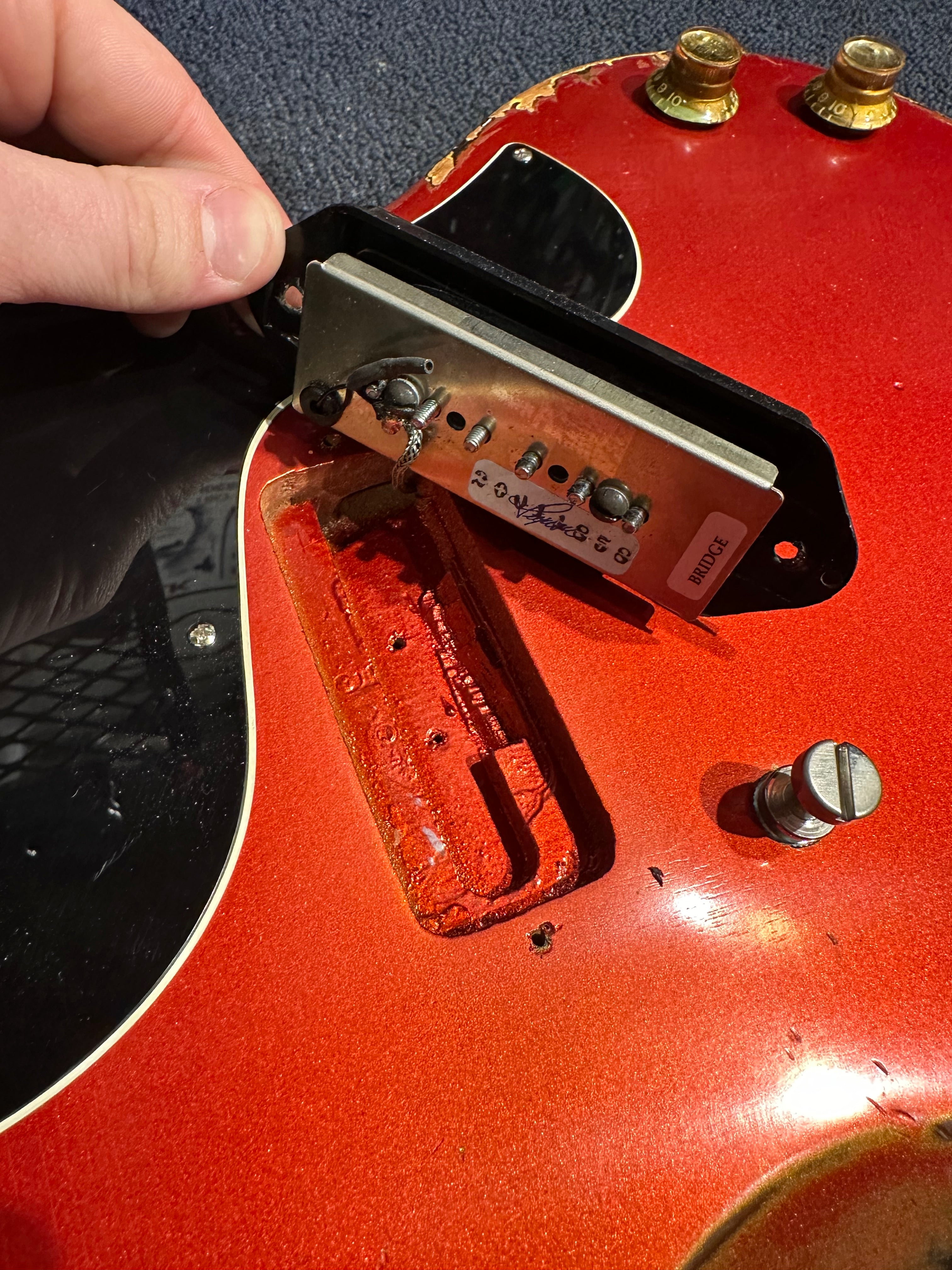 Gibson Les Paul SG Junior Candy Apple Red 1961 Electric Guitars / Solid Body