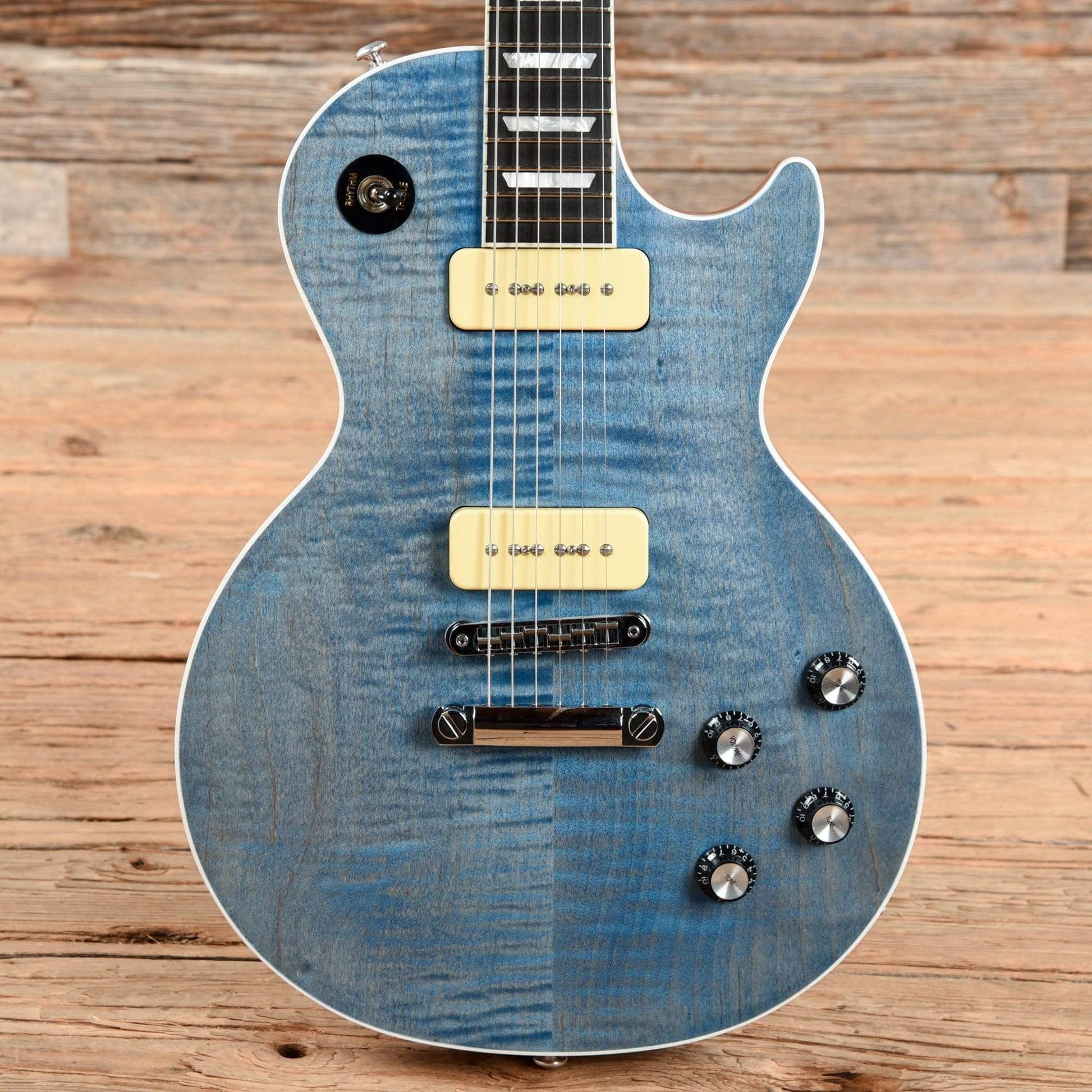 Gibson Les Paul Signature Player Plus Satin Ocean Blue 2018 Electric Guitars / Solid Body