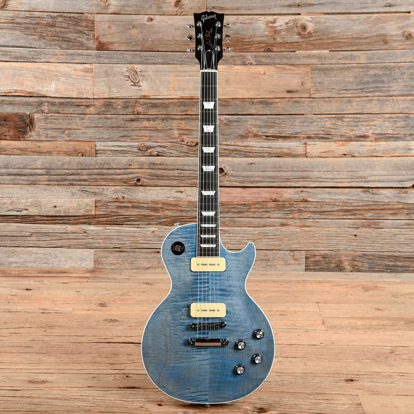 Gibson Les Paul Signature Player Plus Satin Ocean Blue 2018 Electric Guitars / Solid Body