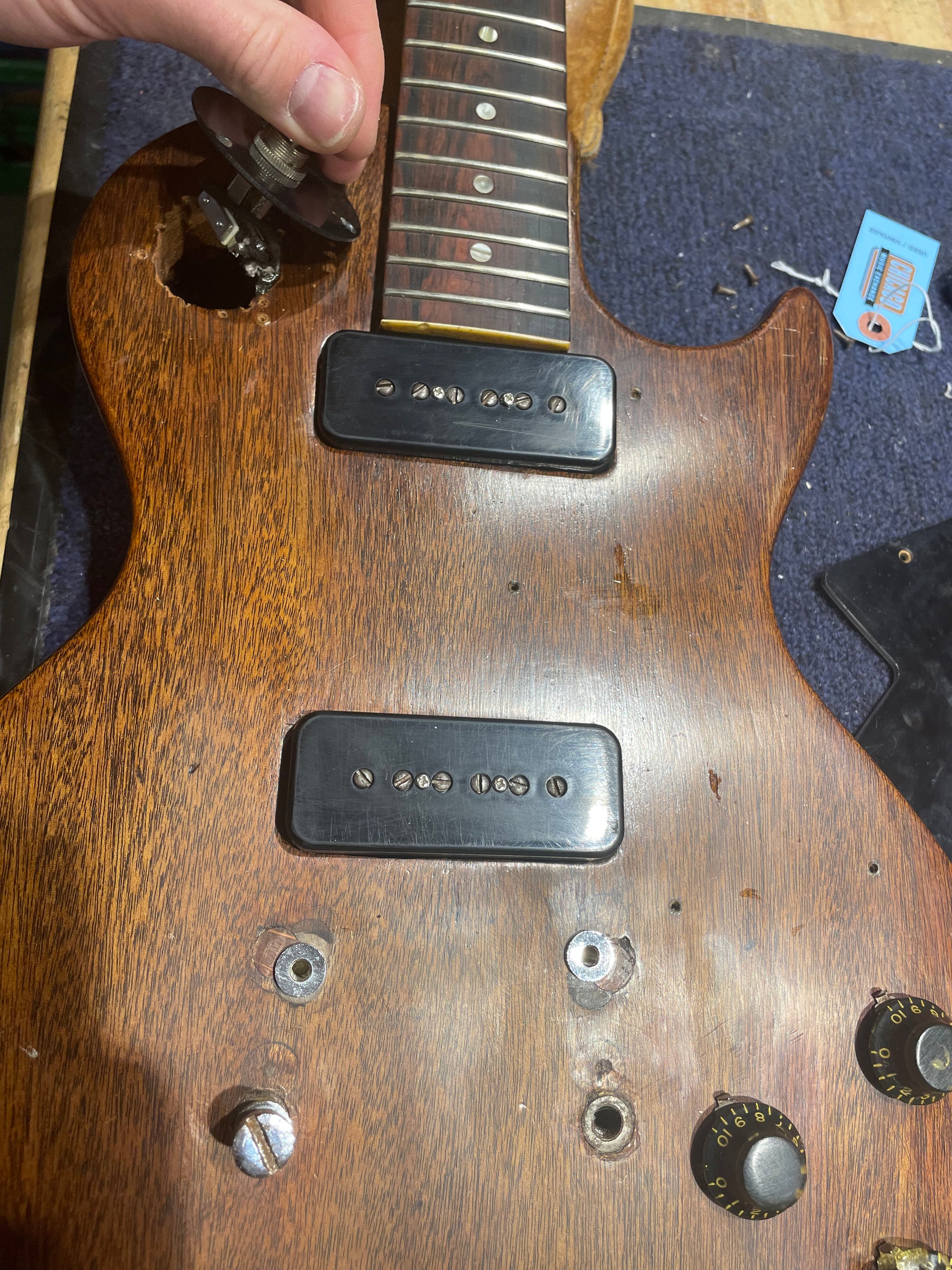Gibson Les Paul Special Natural 1957 Electric Guitars / Solid Body