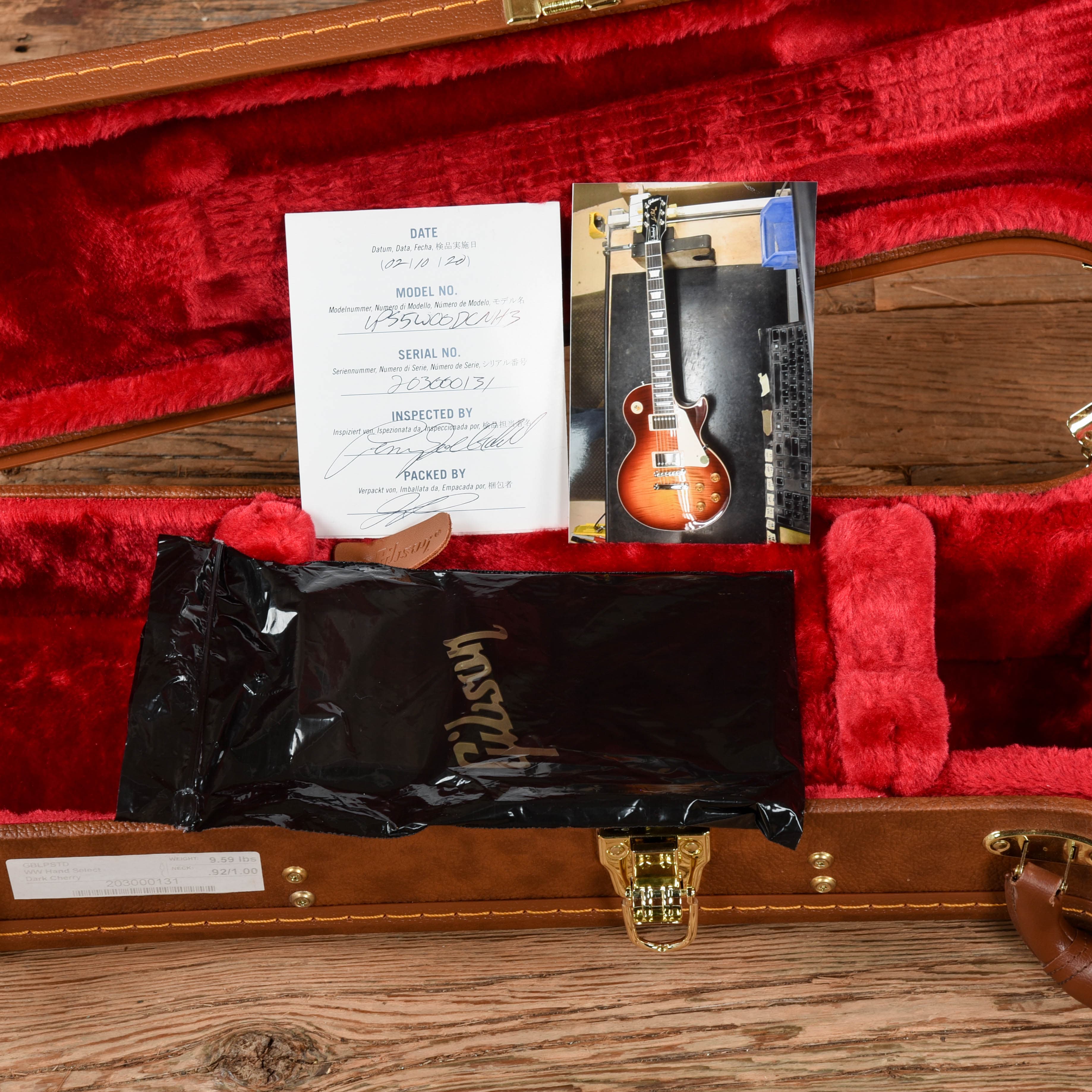 Gibson Les Paul Standard '50s Wildwood Spec Sunburst 2020 Electric Guitars / Solid Body