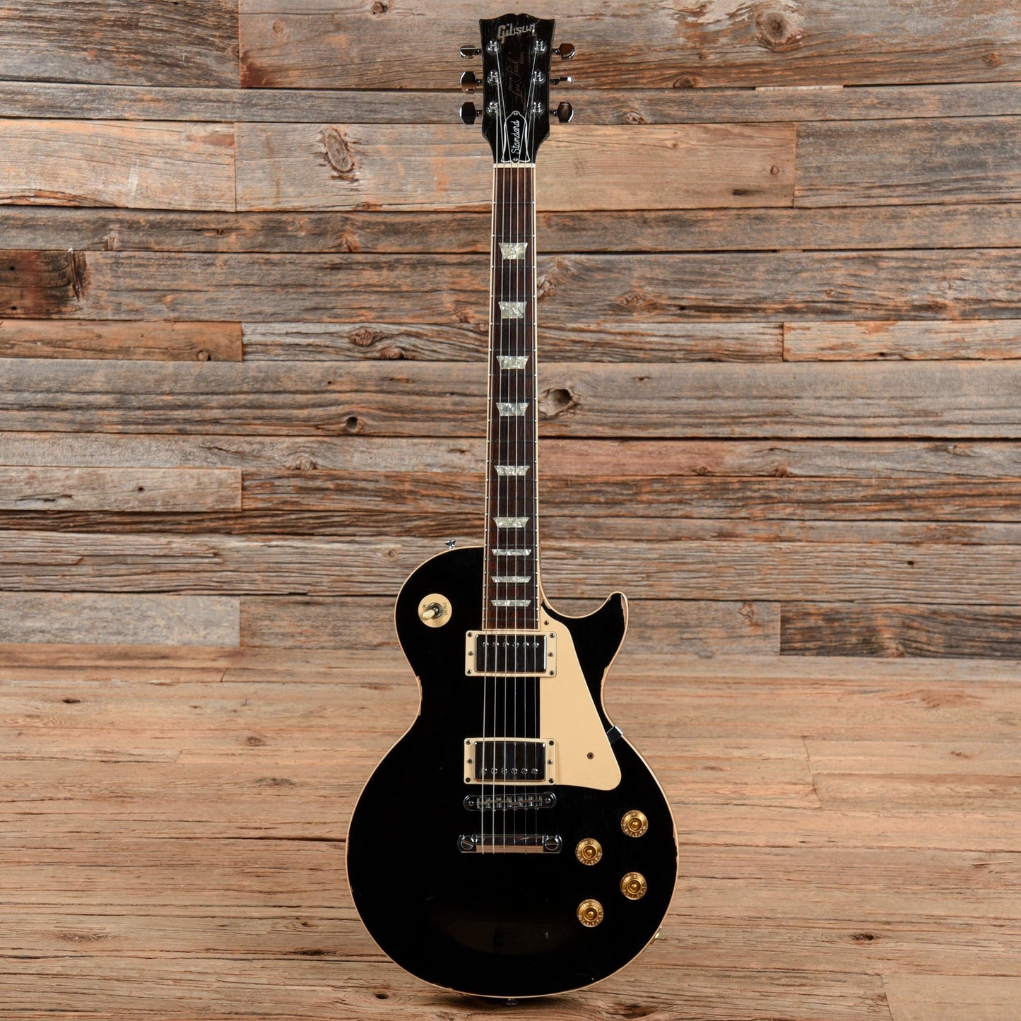 Gibson Les Paul Standard Black 1992 Electric Guitars / Solid Body