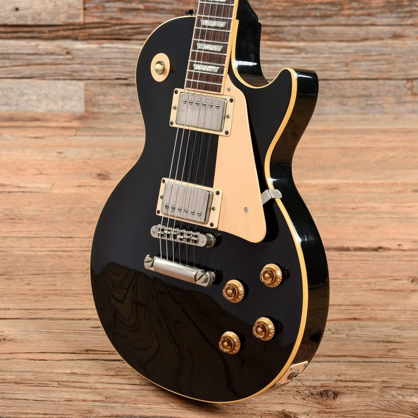 Gibson Les Paul Standard Black 2003 Electric Guitars / Solid Body