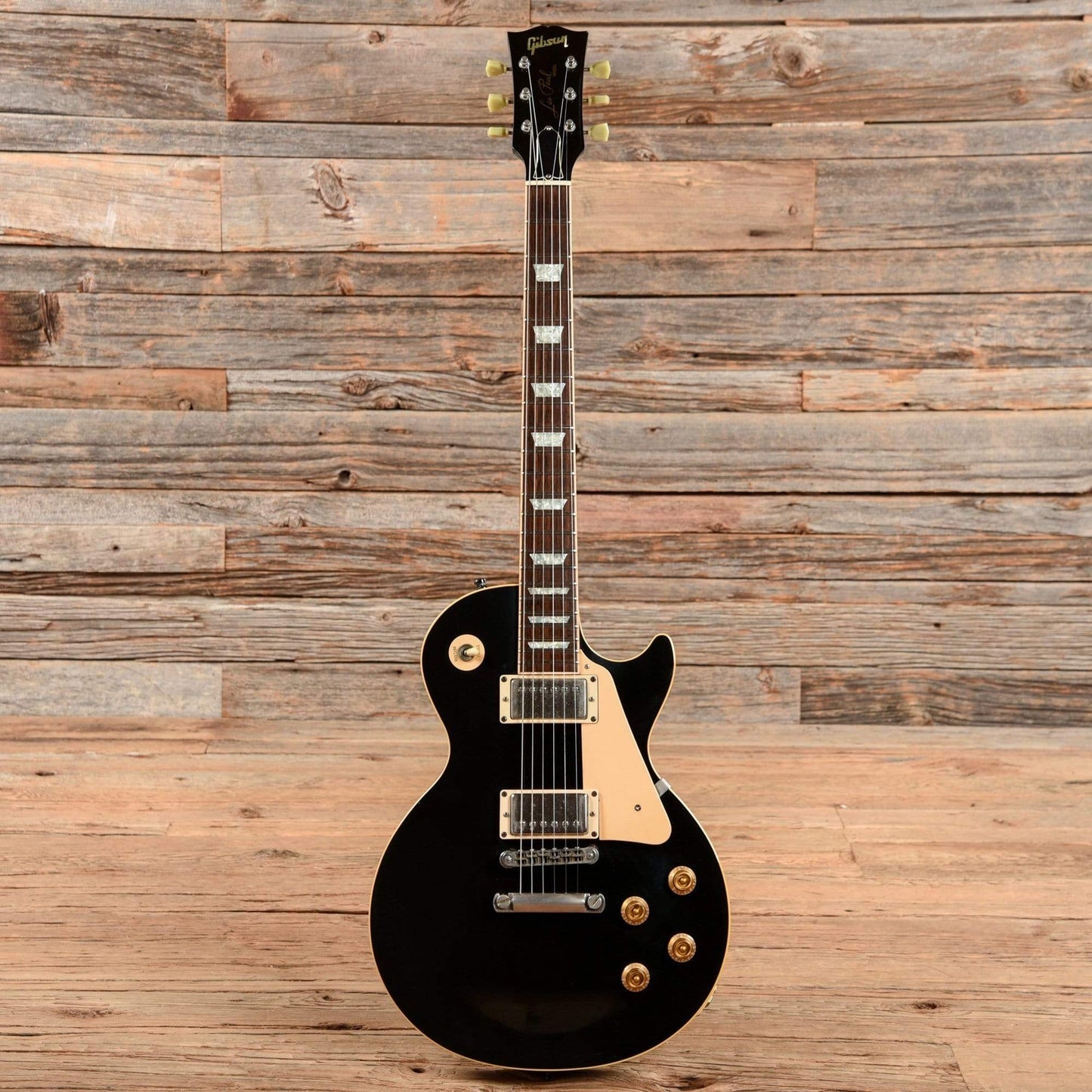 Gibson Les Paul Standard Black 2003 Electric Guitars / Solid Body