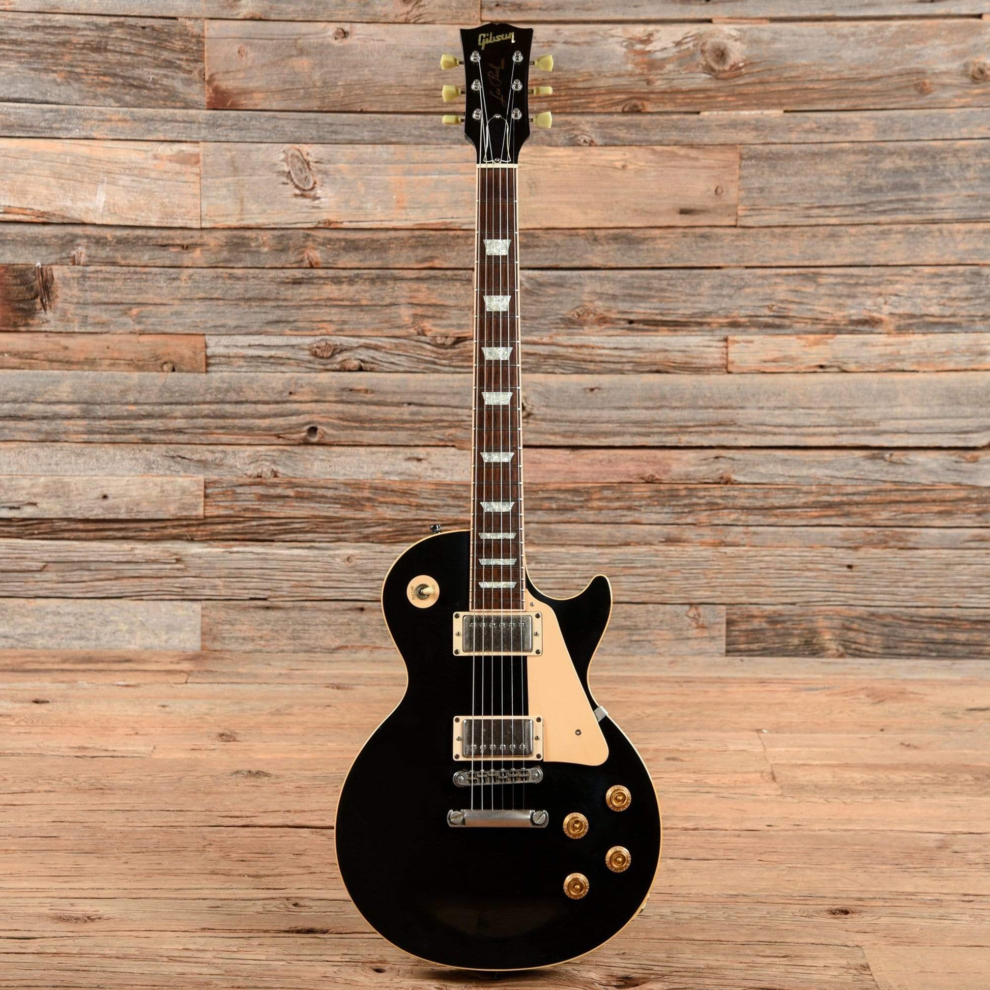 Gibson Les Paul Standard Black 2003 Electric Guitars / Solid Body