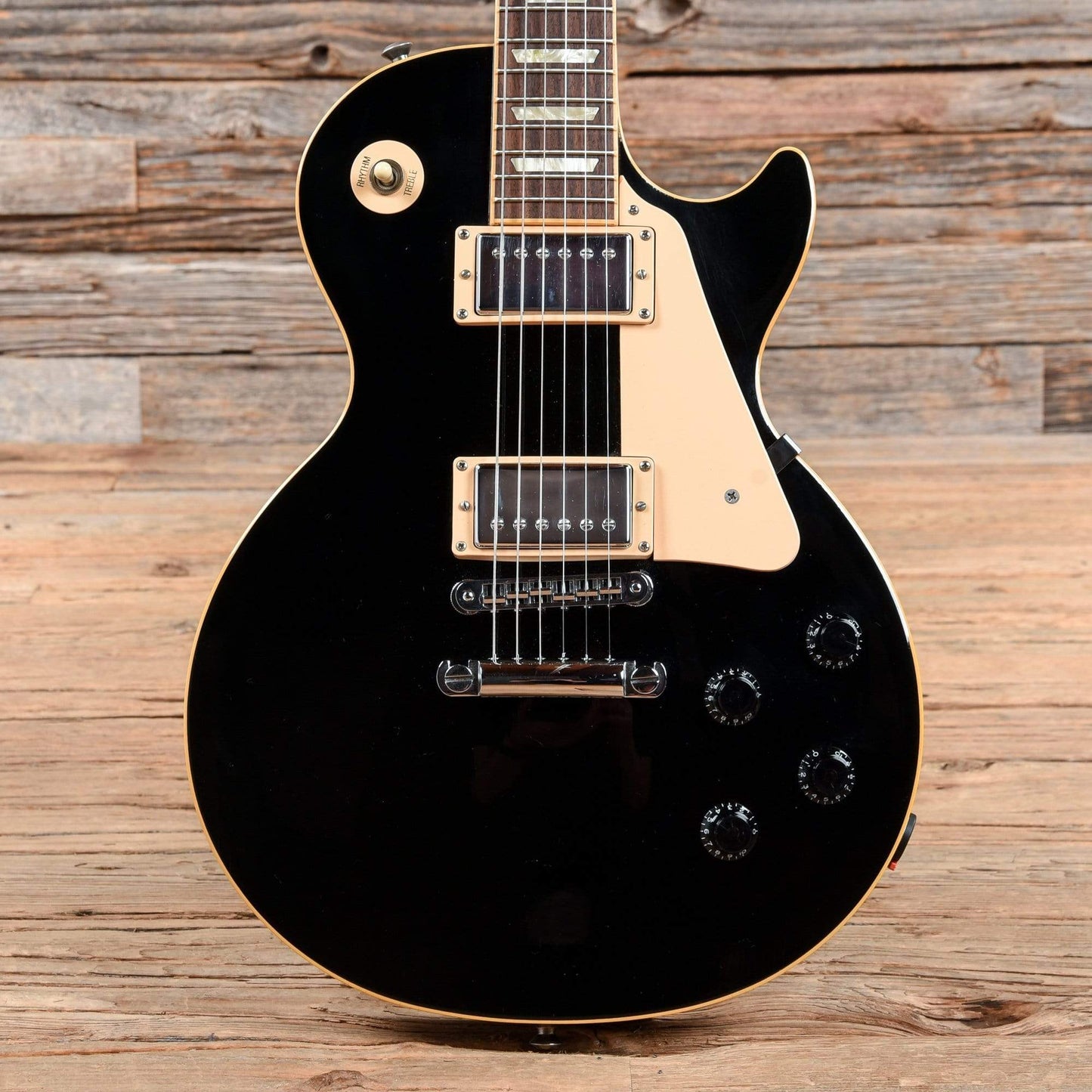 Gibson Les Paul Standard Black 2008 Electric Guitars / Solid Body