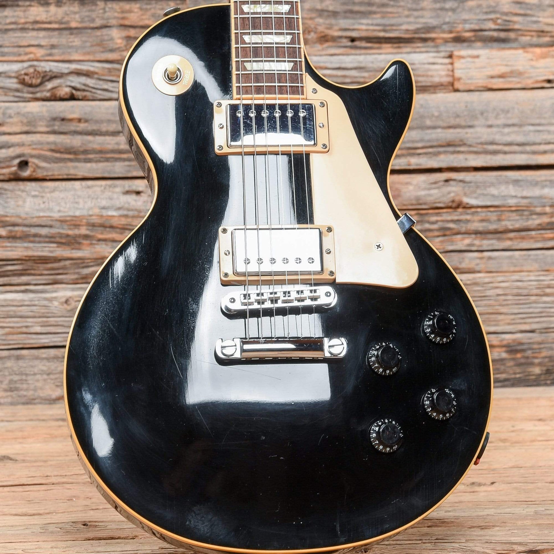 Gibson Les Paul Standard Black 2008 Electric Guitars / Solid Body