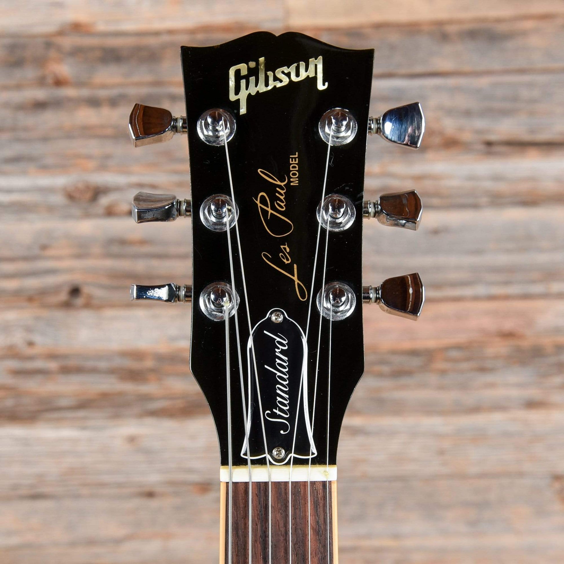 Gibson Les Paul Standard Black 2008 Electric Guitars / Solid Body