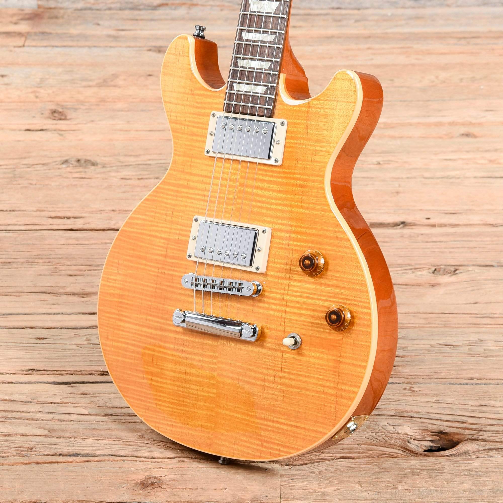 Gibson Les Paul Standard DC Pro Amber 2008 – Chicago Music Exchange