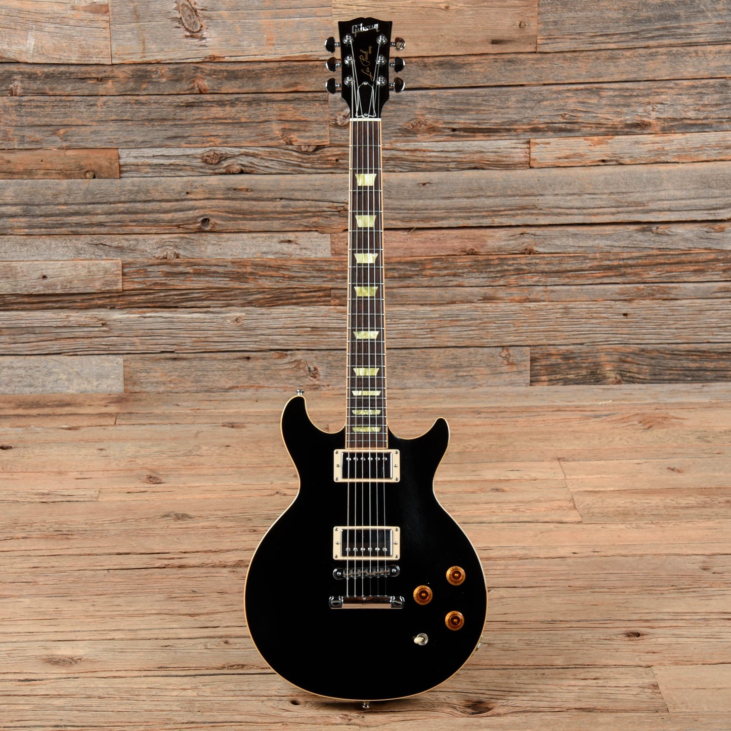 Gibson Les Paul Standard Double Cutaway Ebony 2007 Electric Guitars / Solid Body