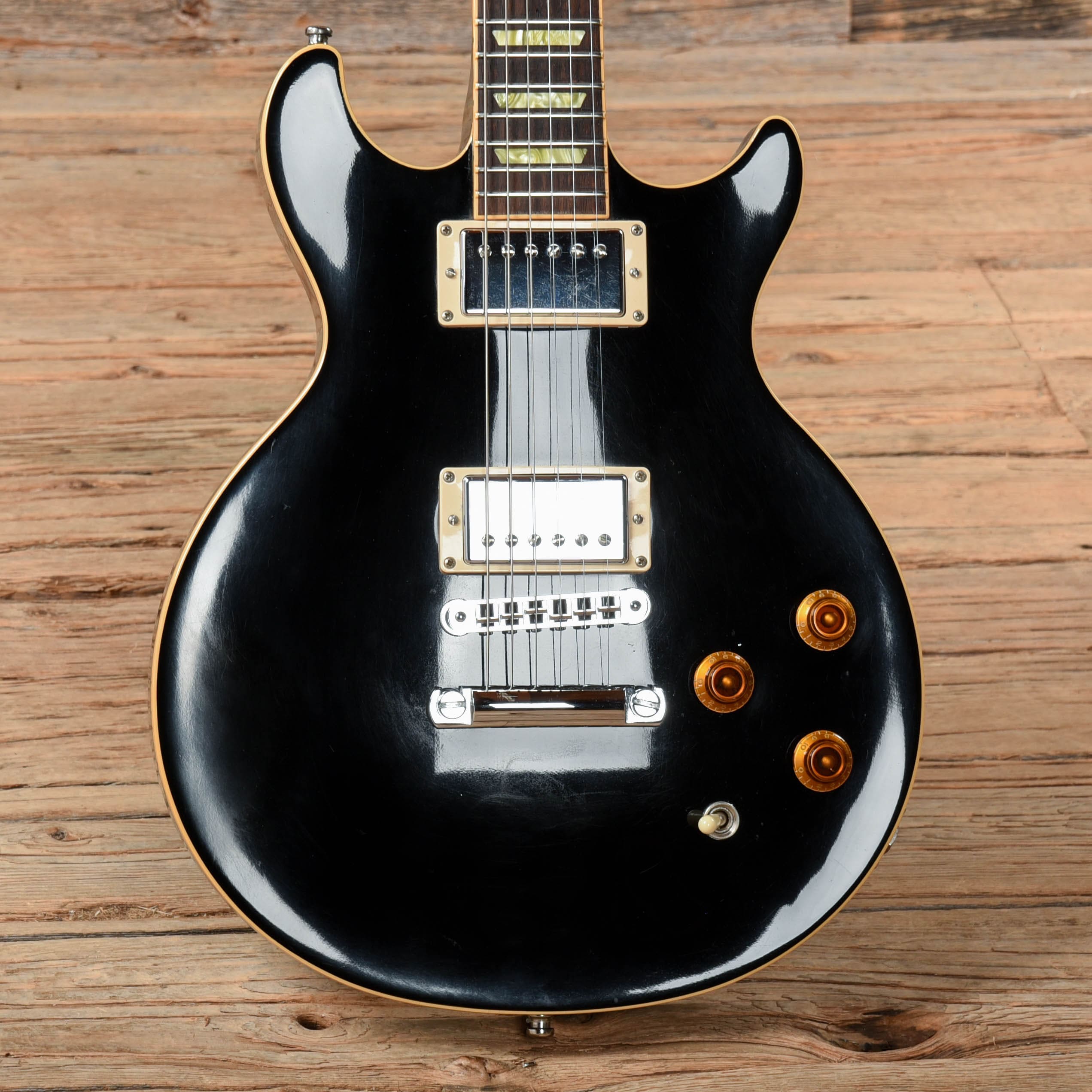 Gibson Les Paul Standard Double Cutaway Ebony 2007 Electric Guitars / Solid Body