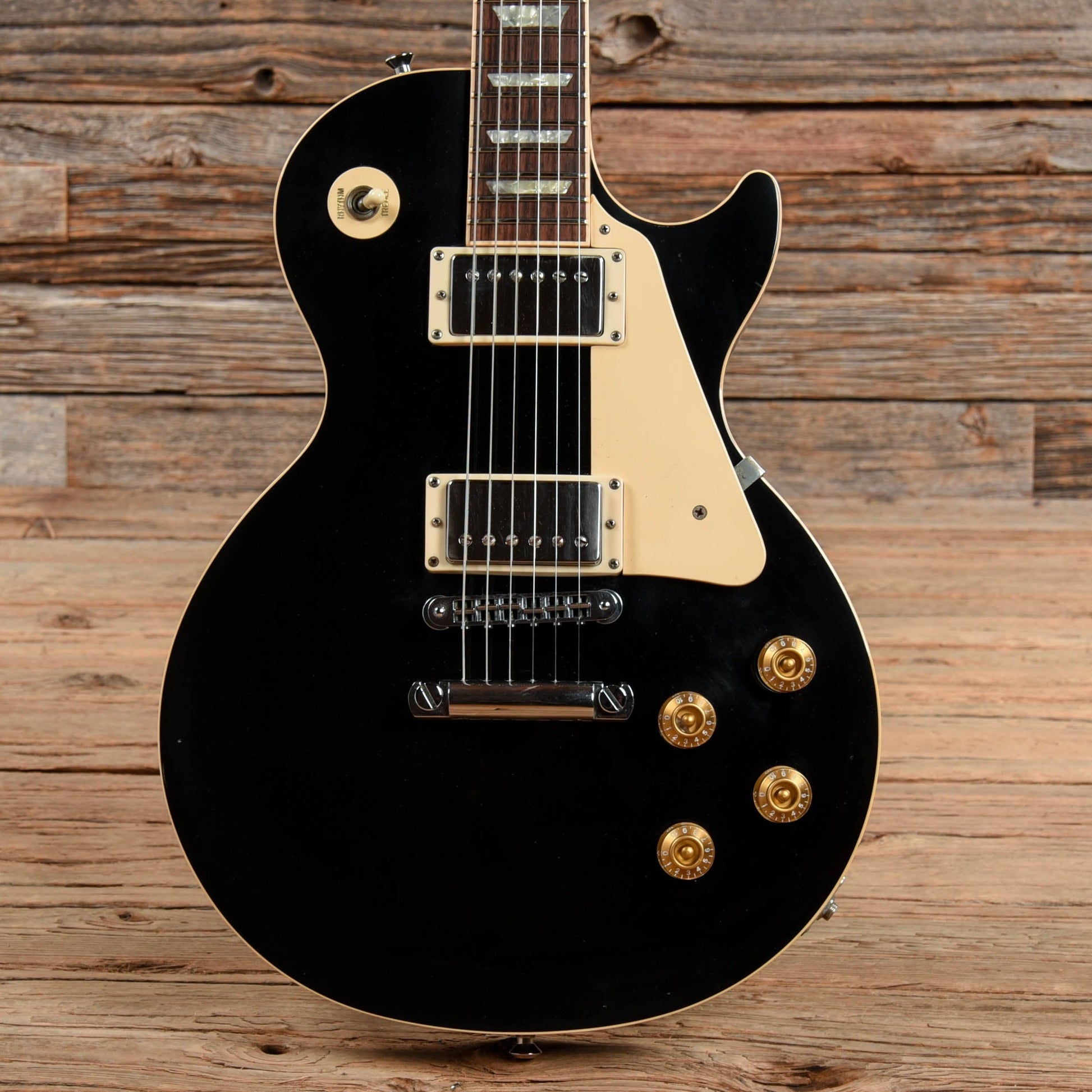 Gibson Les Paul Standard Ebony 1992 Electric Guitars / Solid Body