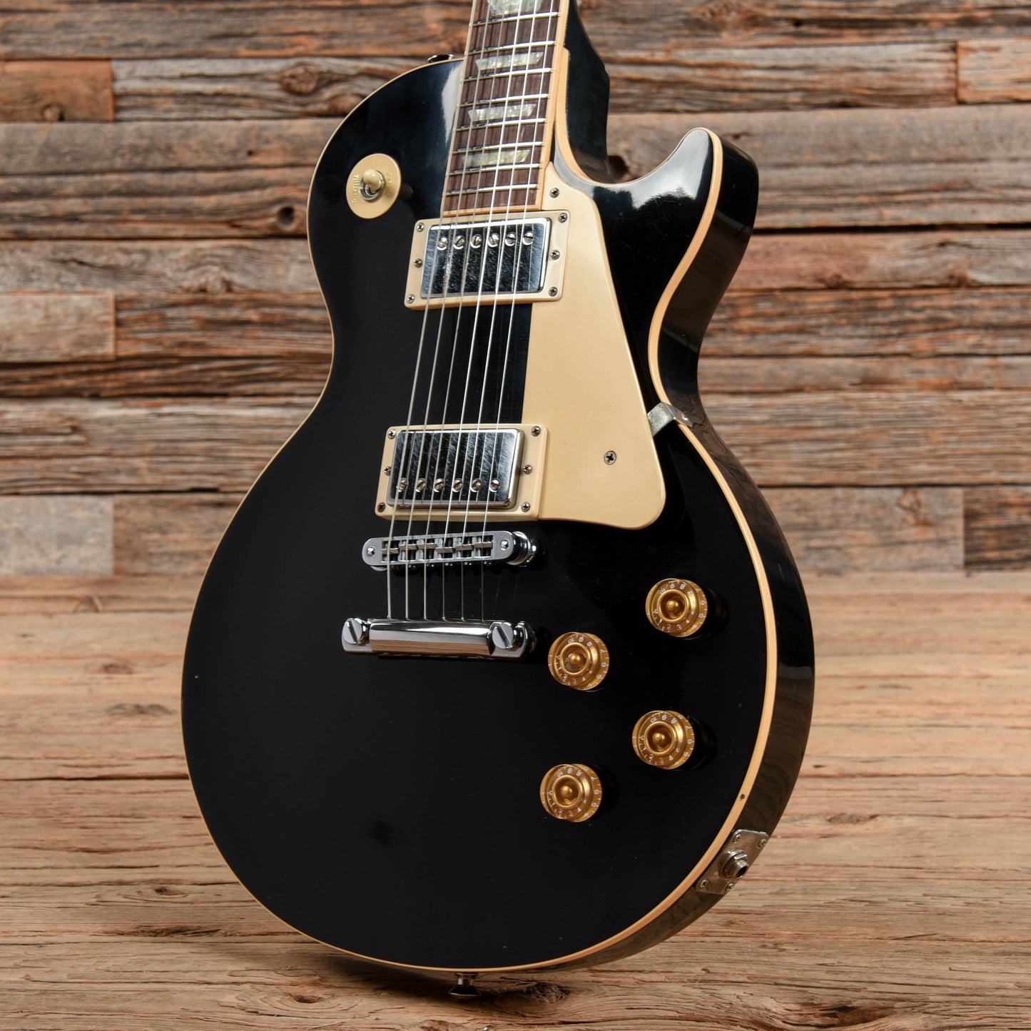 Gibson Les Paul Standard Ebony 1992 Electric Guitars / Solid Body