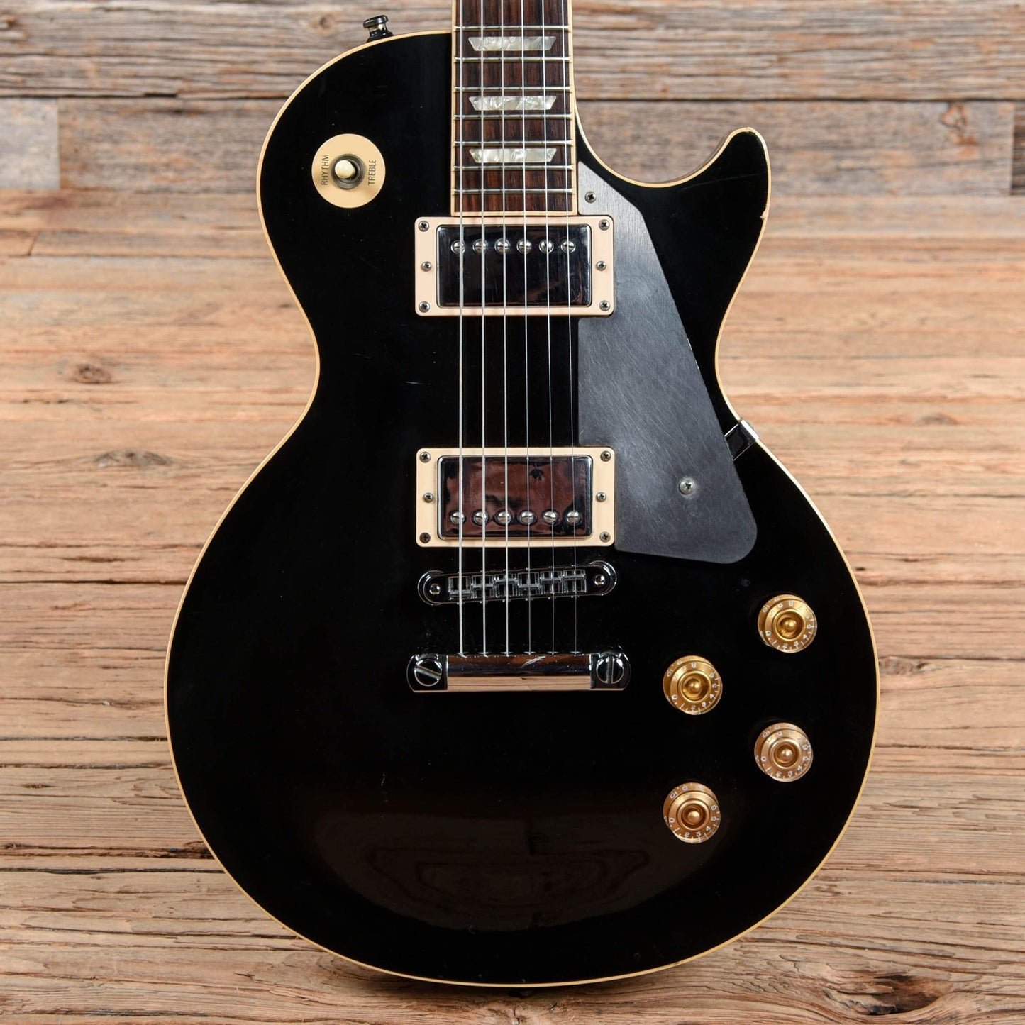 Gibson Les Paul Standard Ebony 1995 Electric Guitars / Solid Body