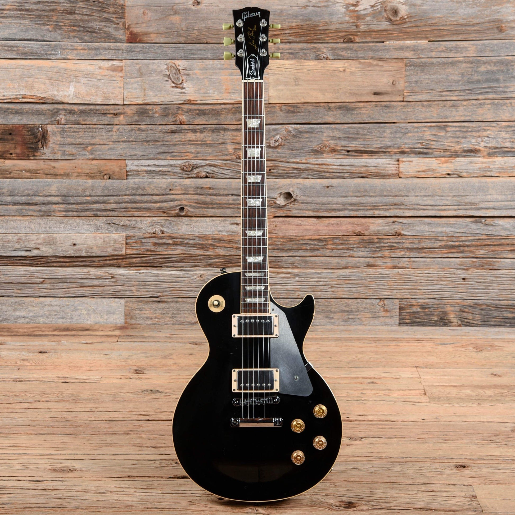Gibson Les Paul Standard Ebony 1995 Electric Guitars / Solid Body