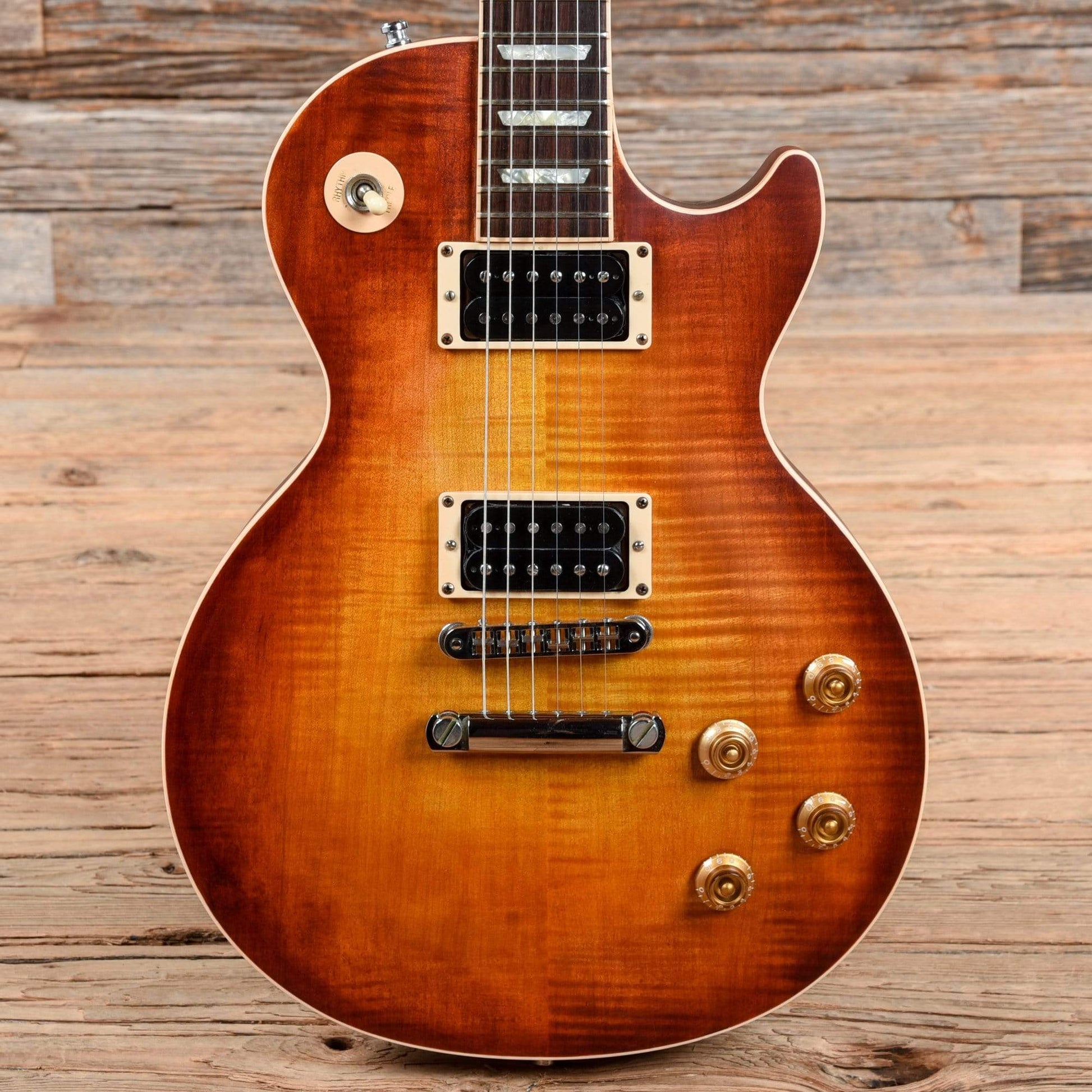 Gibson Les Paul Standard Faded Sunburst 2005 Electric Guitars / Solid Body