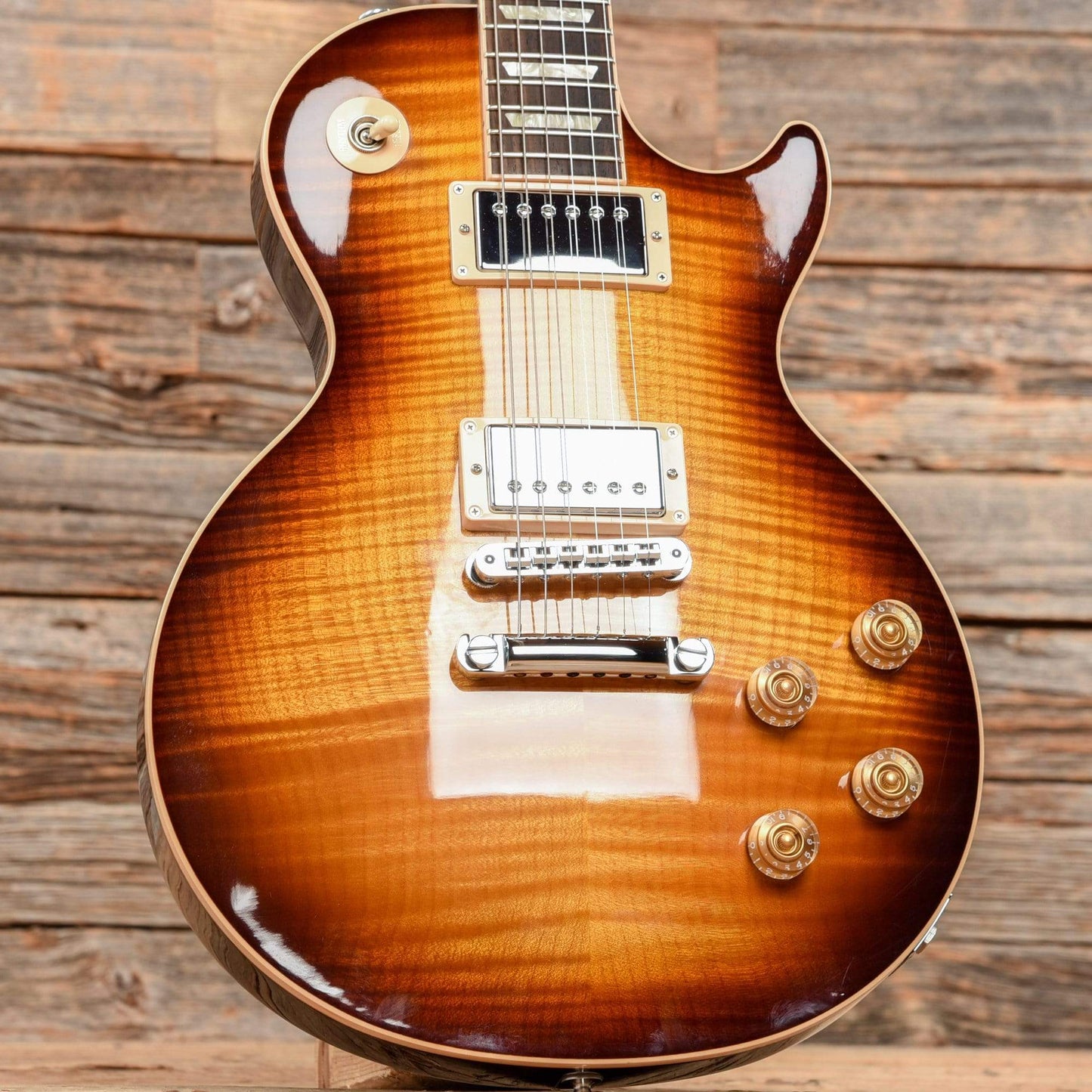Gibson Les Paul Standard Iced Tea 2014 Electric Guitars / Solid Body