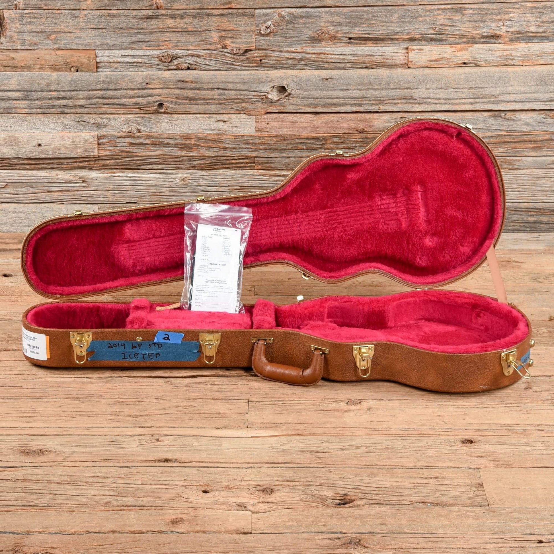 Gibson Les Paul Standard Iced Tea 2014 Electric Guitars / Solid Body