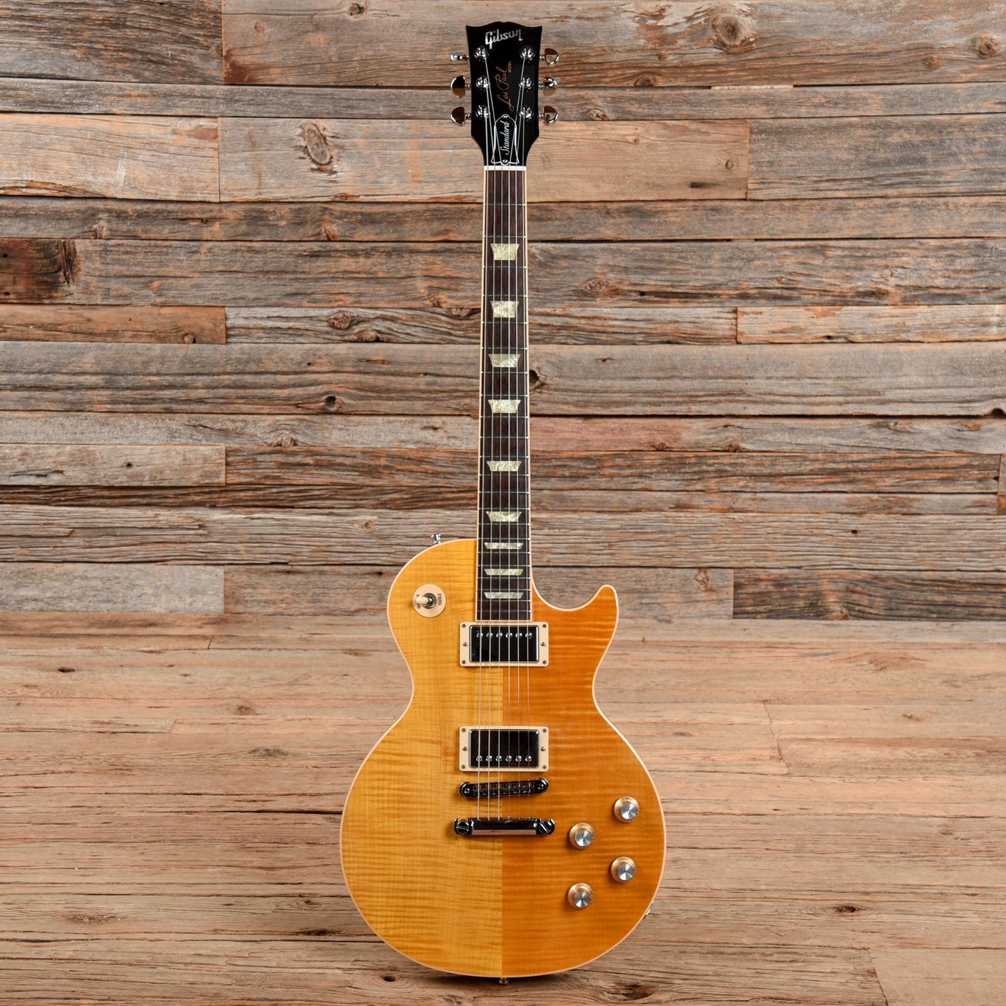 Gibson Les Paul Standard Plus Amber 2012 Electric Guitars / Solid Body