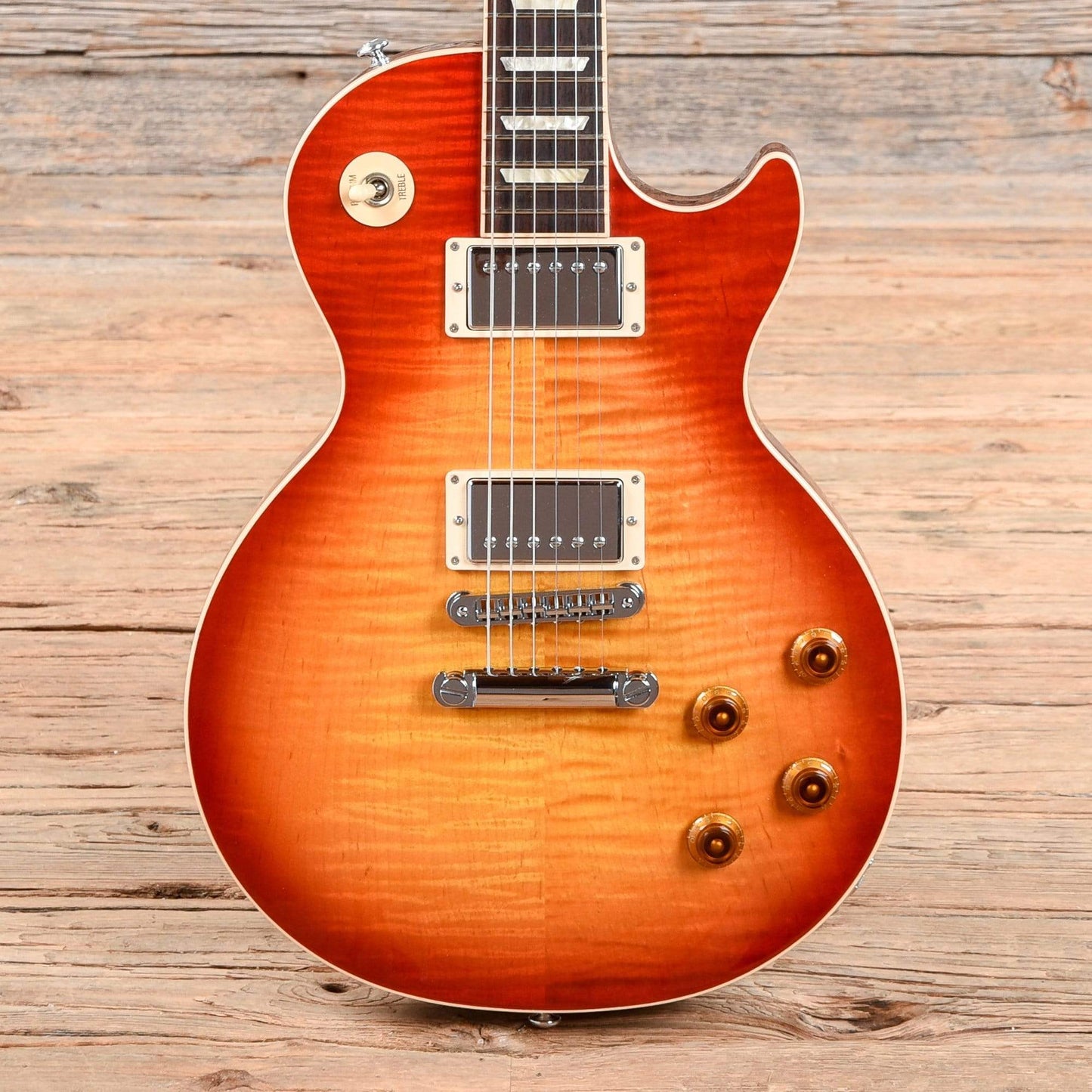 Gibson Les Paul Standard Plus Top Cherry Sunburst 2016 Electric Guitars / Solid Body
