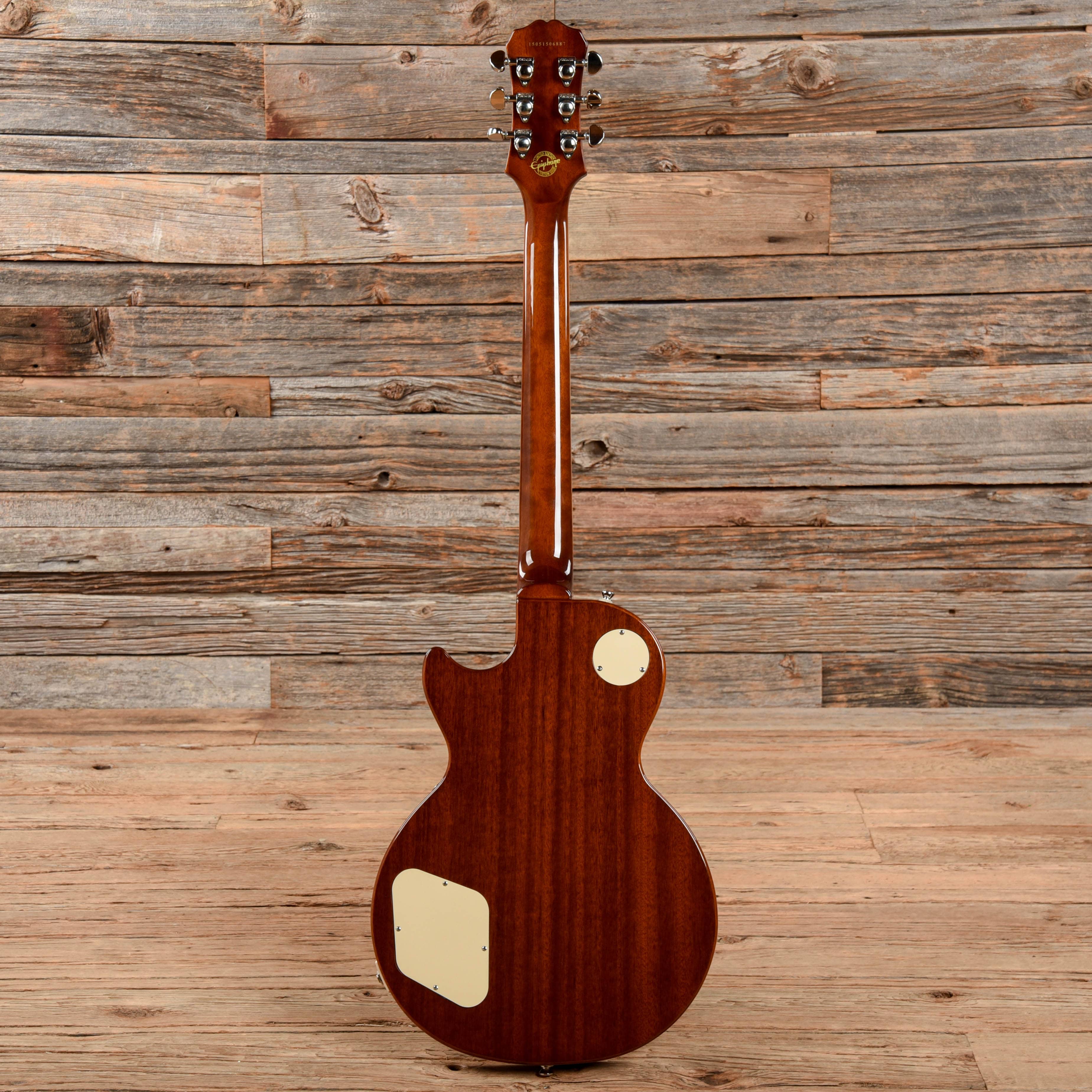 Gibson Les Paul Standard Plus Top Pro Desert Burst 2015 Electric Guitars / Solid Body