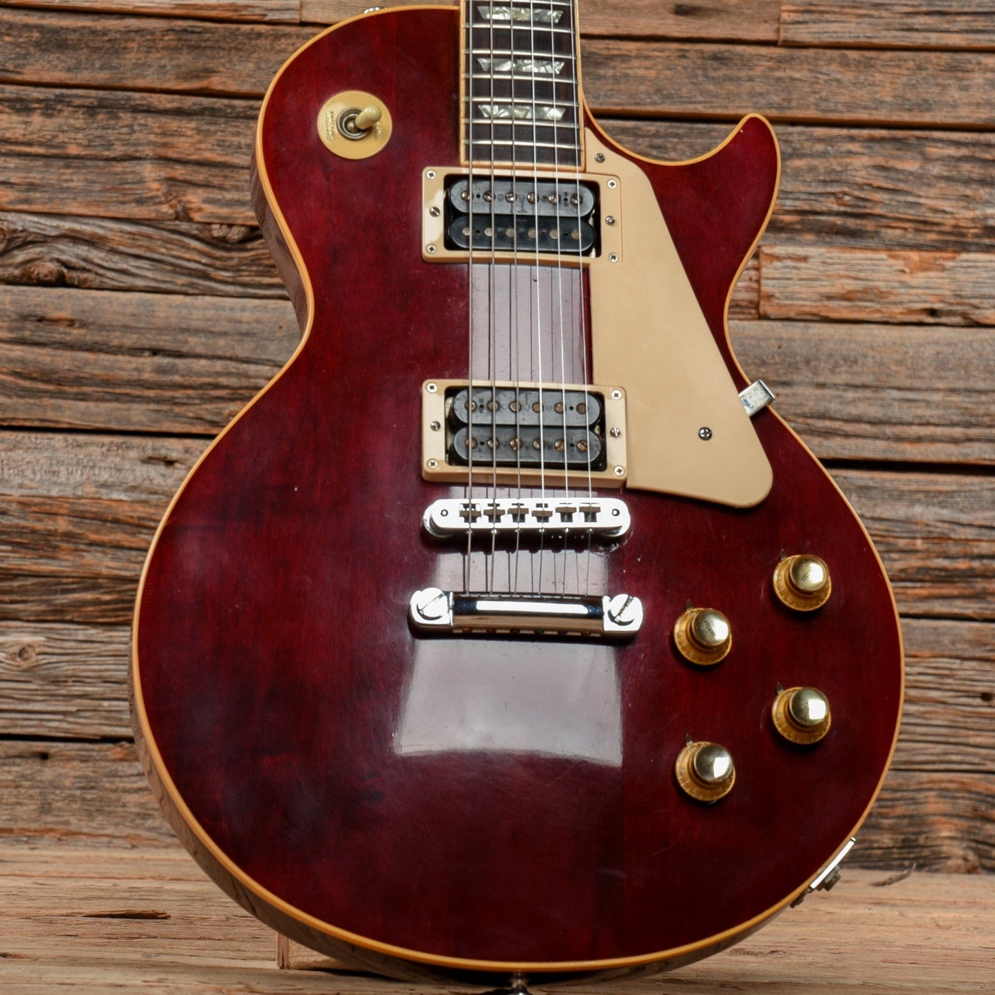 Gibson Les Paul Standard Wine Red 1976 Electric Guitars / Solid Body