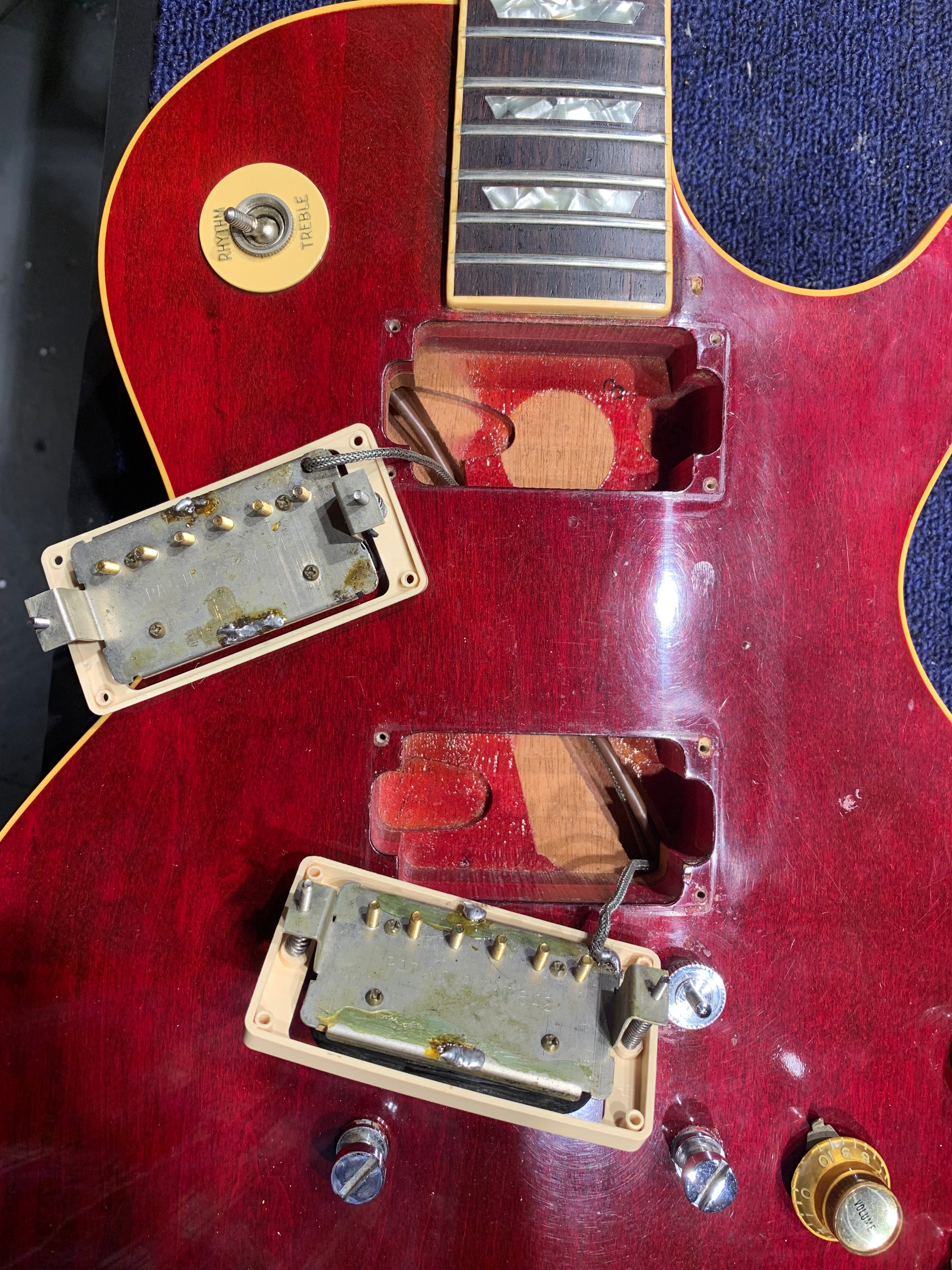 Gibson Les Paul Standard Wine Red 1976 Electric Guitars / Solid Body