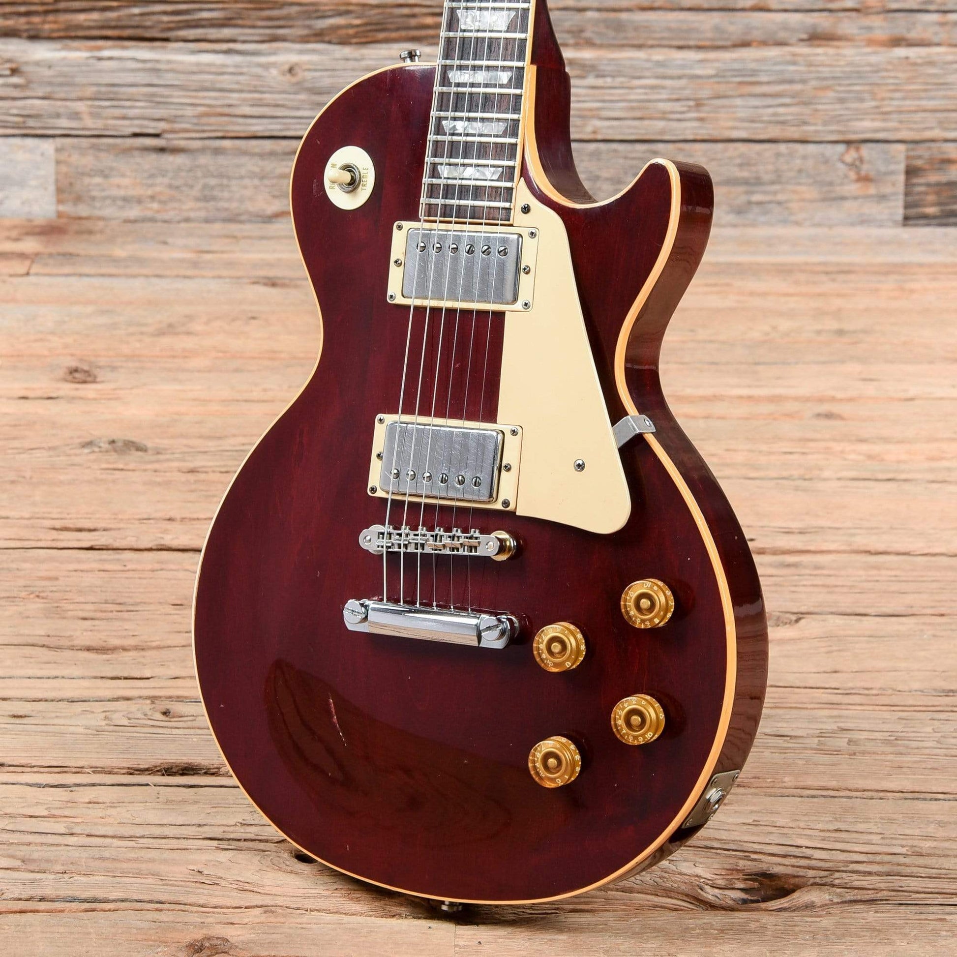 Gibson Les Paul Standard Wine Red 1982 Electric Guitars / Solid Body