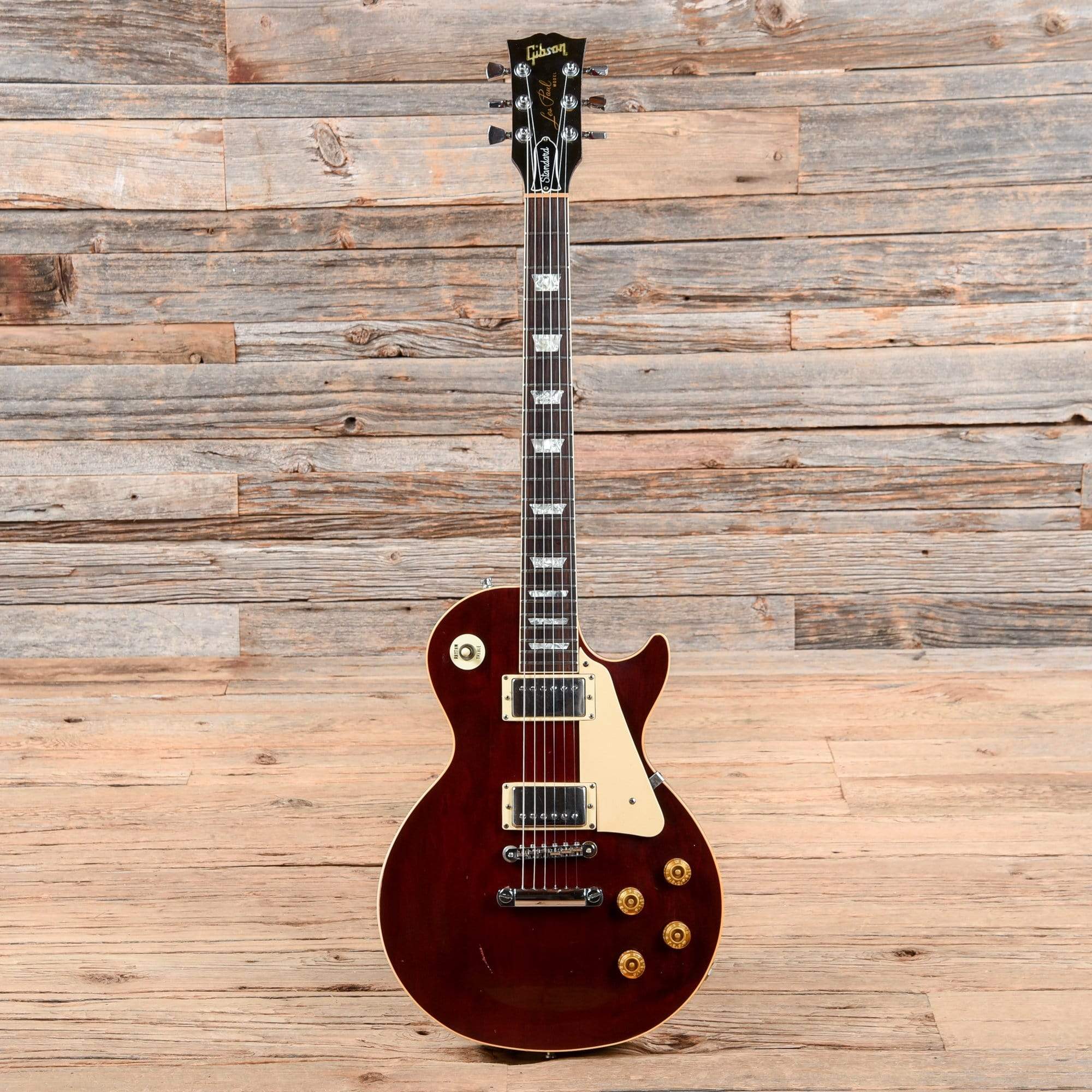 Gibson Les Paul Standard Wine Red 1982 Chicago Music Exchange Gibson Les Paul Standard Wine Red 1982 Chicago Music Exchange