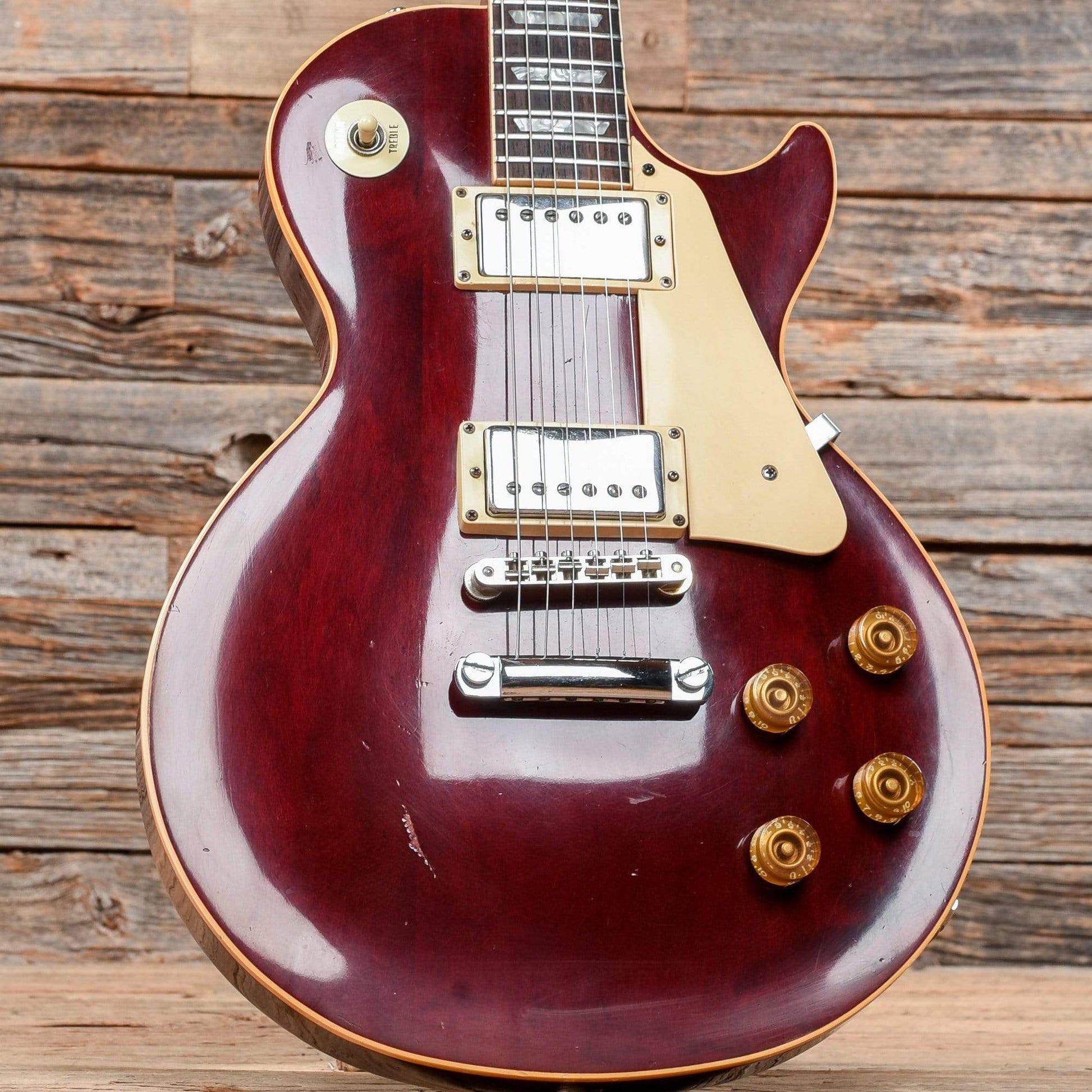 Gibson Les Paul Standard Wine Red 1982 Electric Guitars / Solid Body