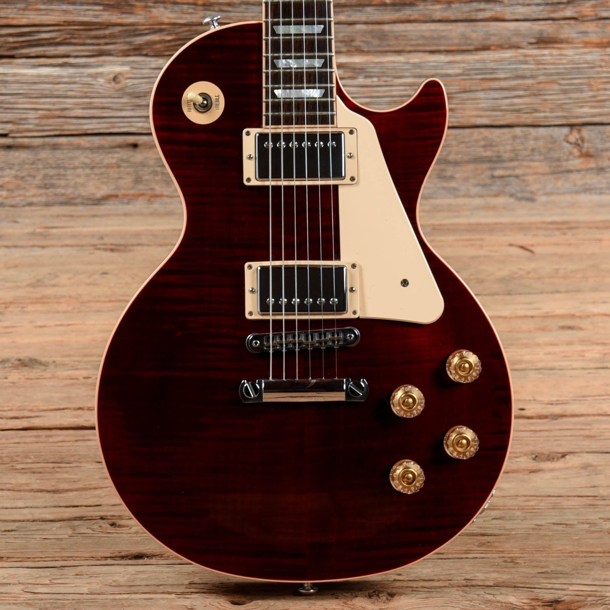 Gibson Les Paul Standard Wine Red Candy 2015 Electric Guitars / Solid Body