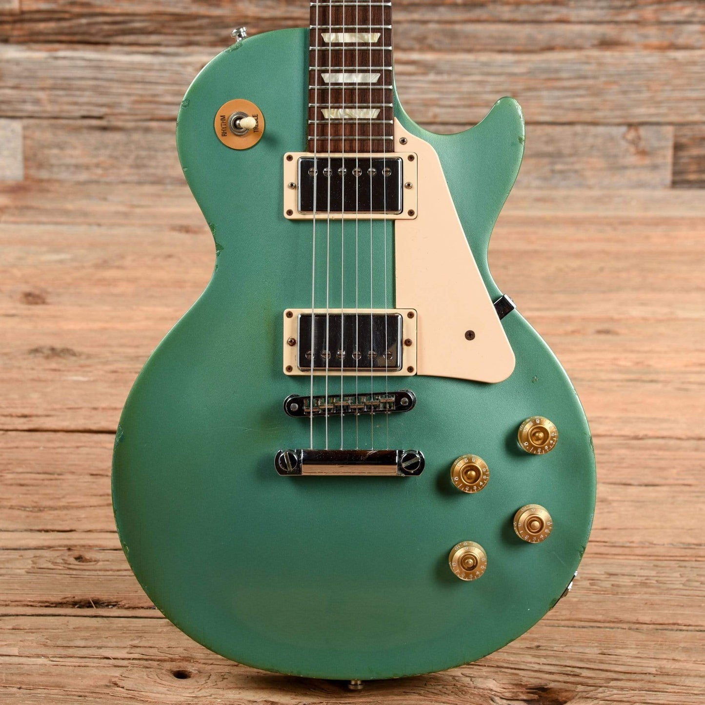 Gibson Les Paul Studio Aged Pelham Blue 2012 Electric Guitars / Solid Body