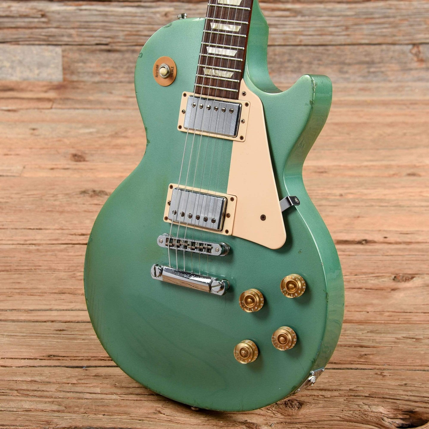 Gibson Les Paul Studio Aged Pelham Blue 2012 Electric Guitars / Solid Body