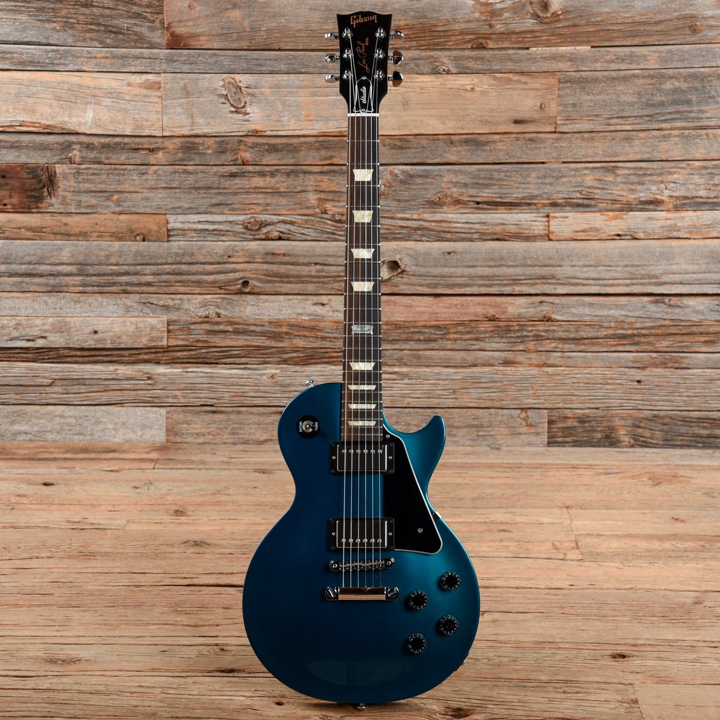 Gibson Les Paul Studio Blue Sparkle 2014 Electric Guitars / Solid Body