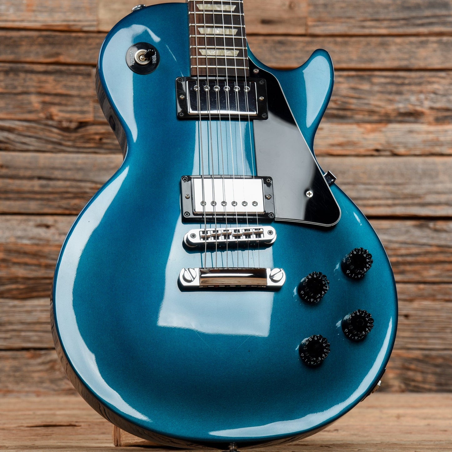 Gibson Les Paul Studio Blue Sparkle 2014 Electric Guitars / Solid Body