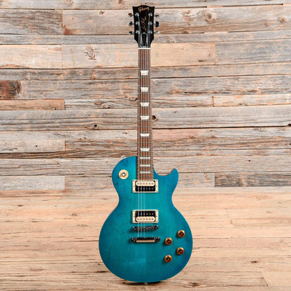 Gibson Les Paul Studio Deluxe Caribbean Night 2016 Electric Guitars / Solid Body