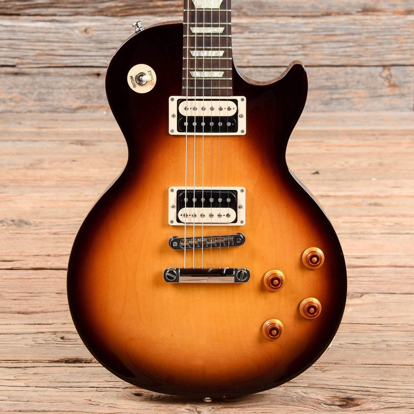 Gibson Les Paul Studio Deluxe II Sunburst 2012 Electric Guitars / Solid Body
