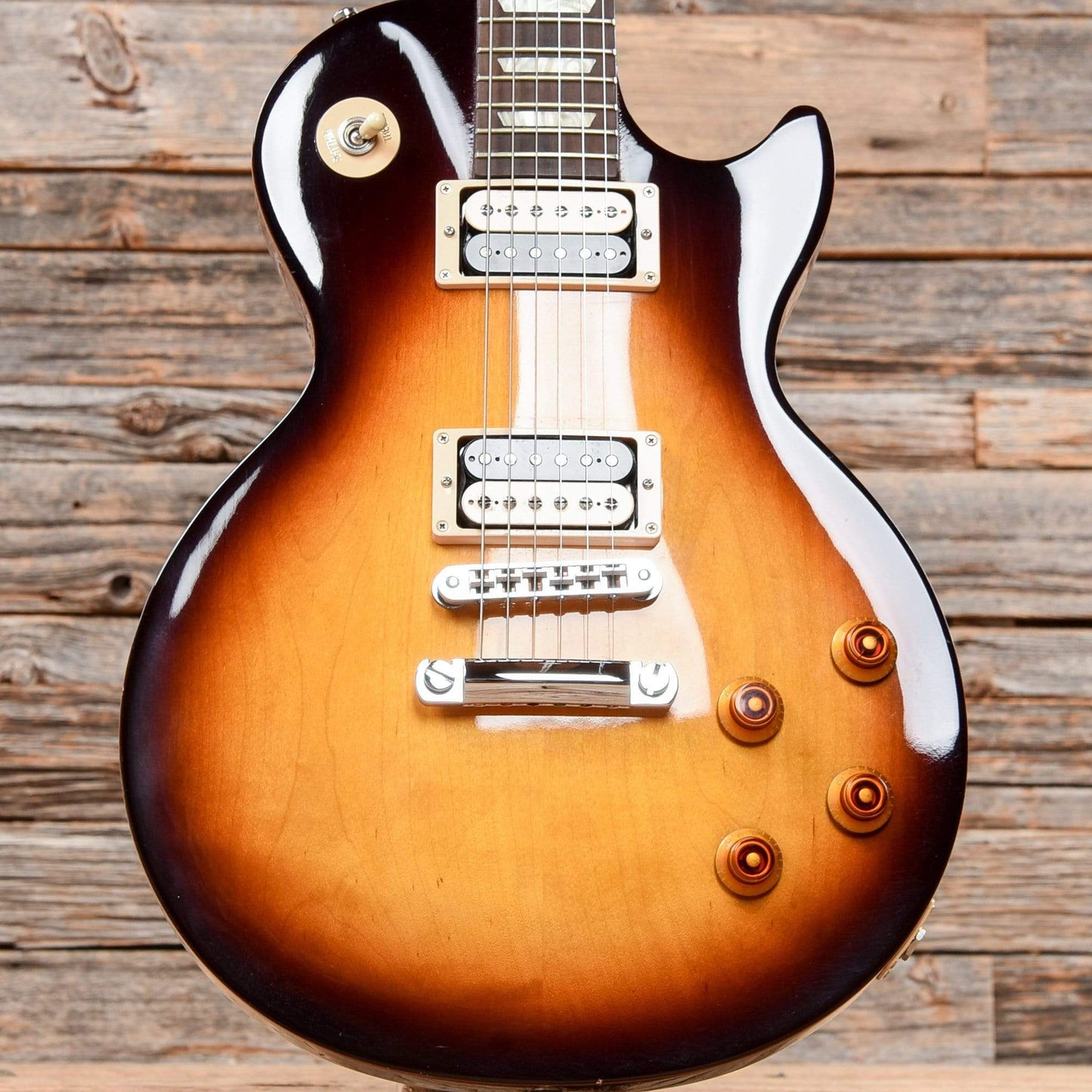 Gibson Les Paul Studio Deluxe II Sunburst 2012 Electric Guitars / Solid Body