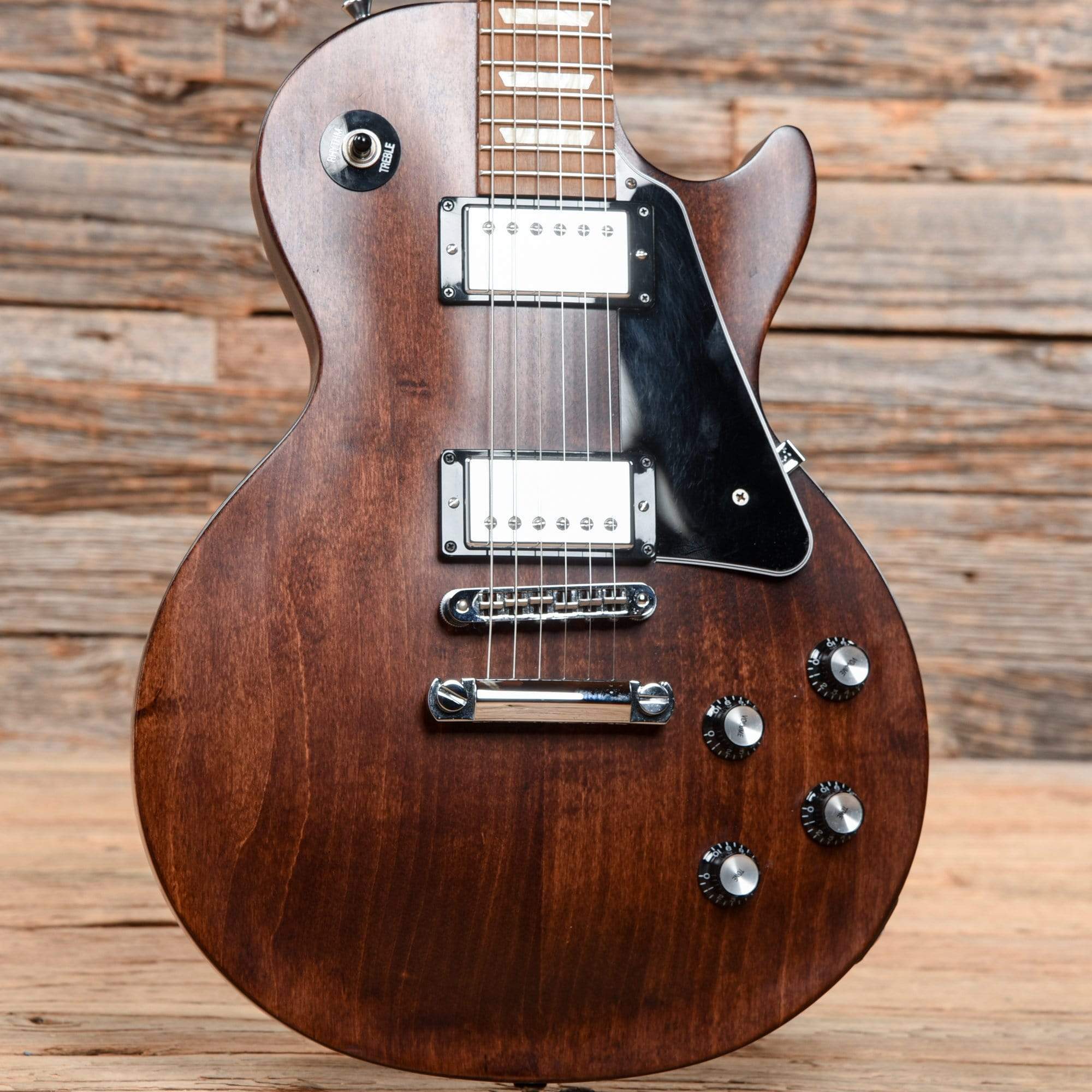 Gibson Les Paul Studio Faded Worn Brown 2011 – Chicago Music Exchange