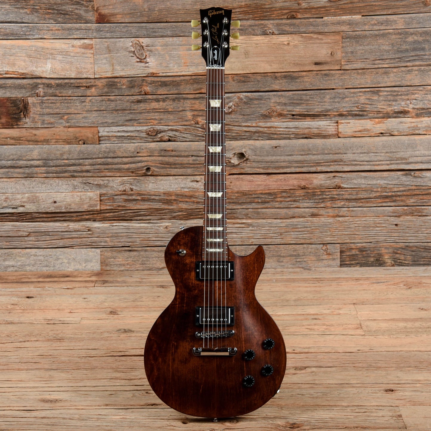 Gibson Les Paul Studio Faded Worn Brown 2012 Electric Guitars / Solid Body