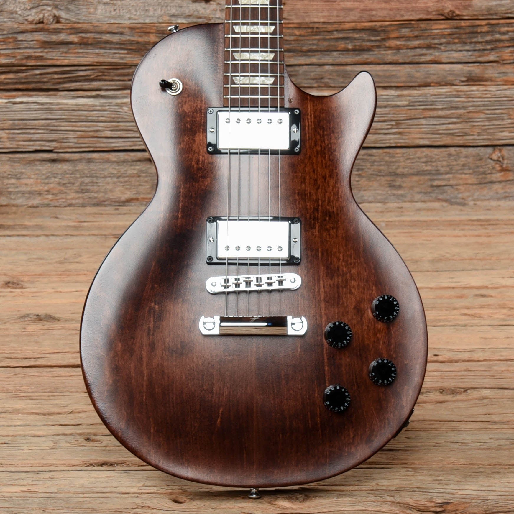 Gibson Les Paul Studio Faded Worn Brown 2012 Electric Guitars / Solid Body