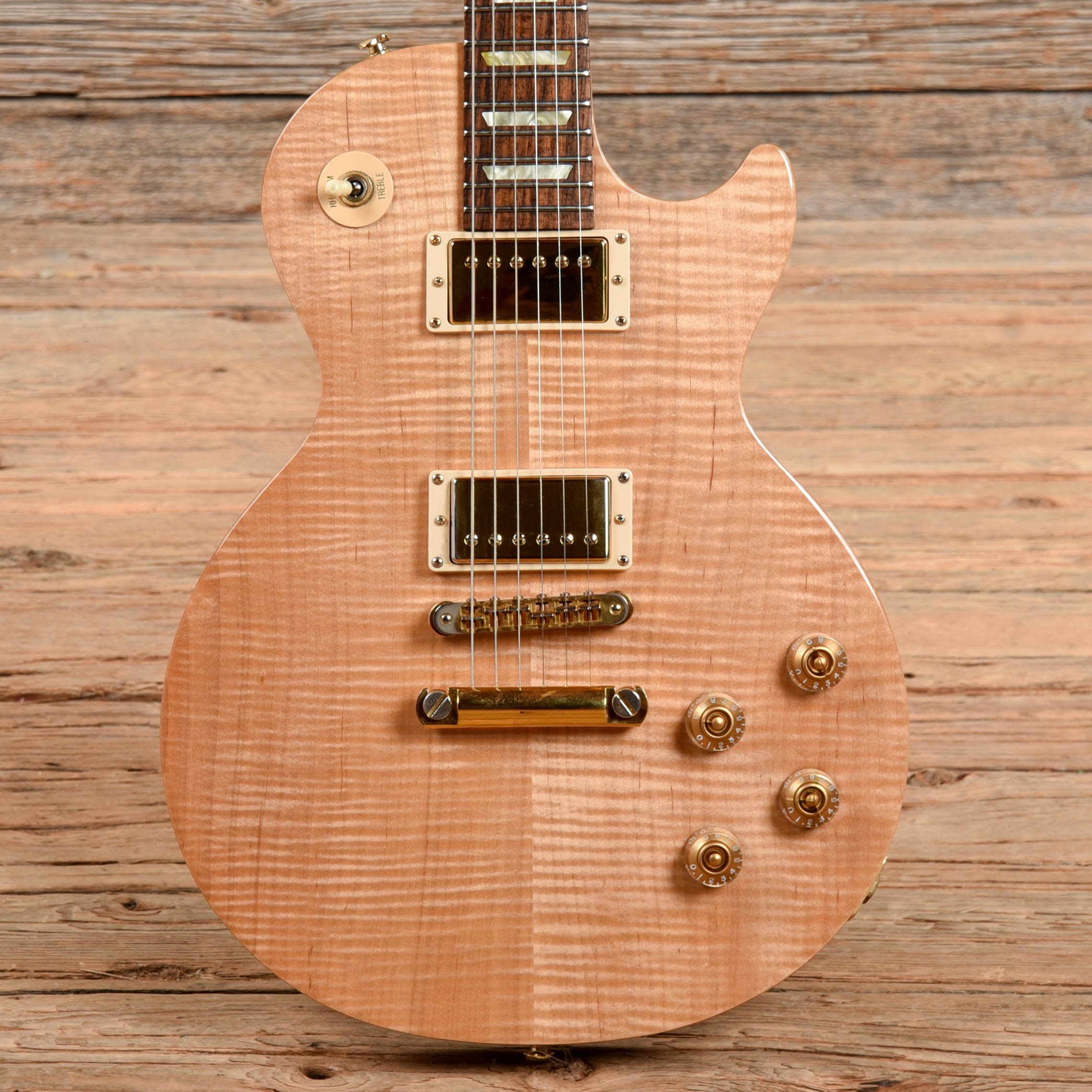 Gibson Les Paul Studio Premium Plus Natural 2007 – Chicago Music Exchange