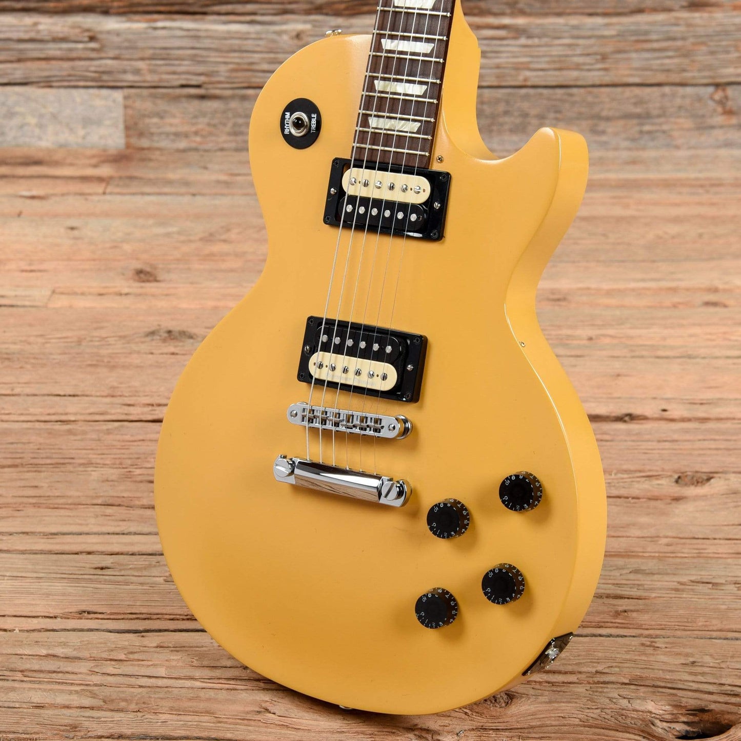 Gibson Les Paul Studio Satin Yellow 2012 Electric Guitars / Solid Body