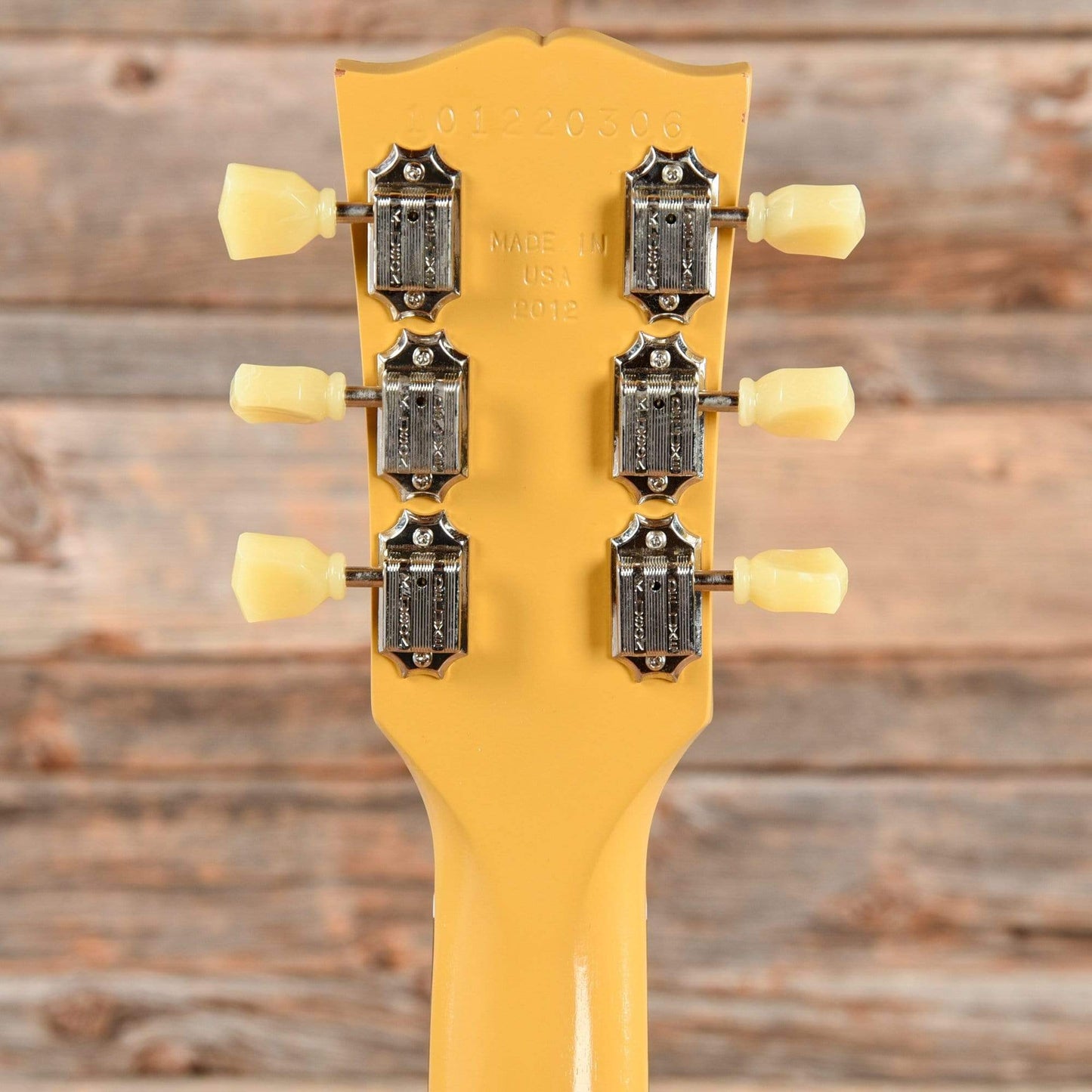 Gibson Les Paul Studio Satin Yellow 2012 Electric Guitars / Solid Body