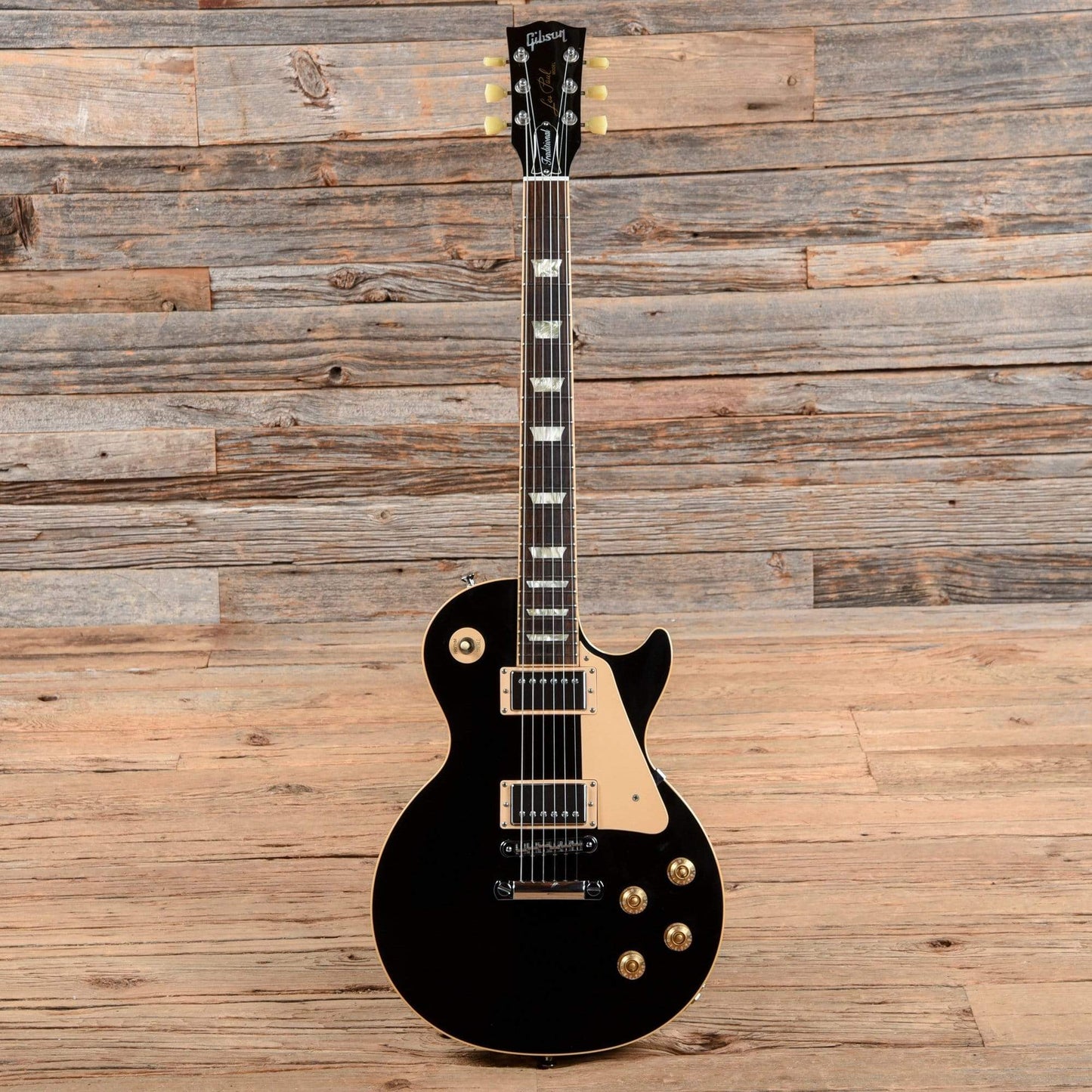 Gibson Les Paul Traditional Ebony 2008 Electric Guitars / Solid Body